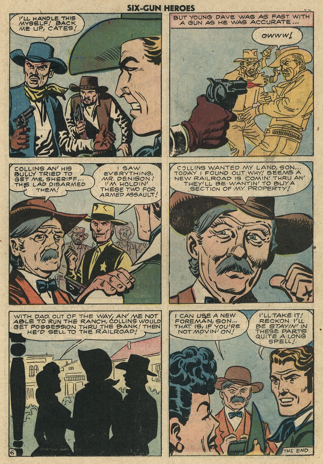 Read online Six-Gun Heroes comic -  Issue #45 - 18