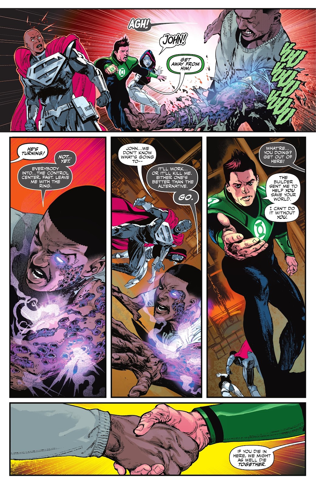 Green Lantern: War Journal issue 4 - Page 12