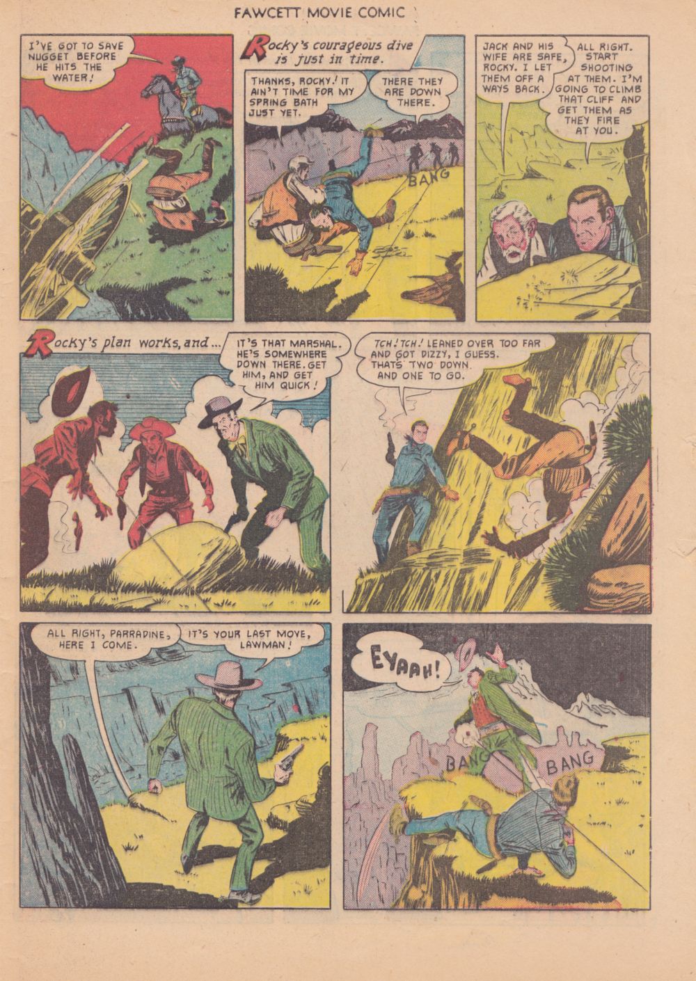 Read online Fawcett Movie Comic comic -  Issue #12 - 33