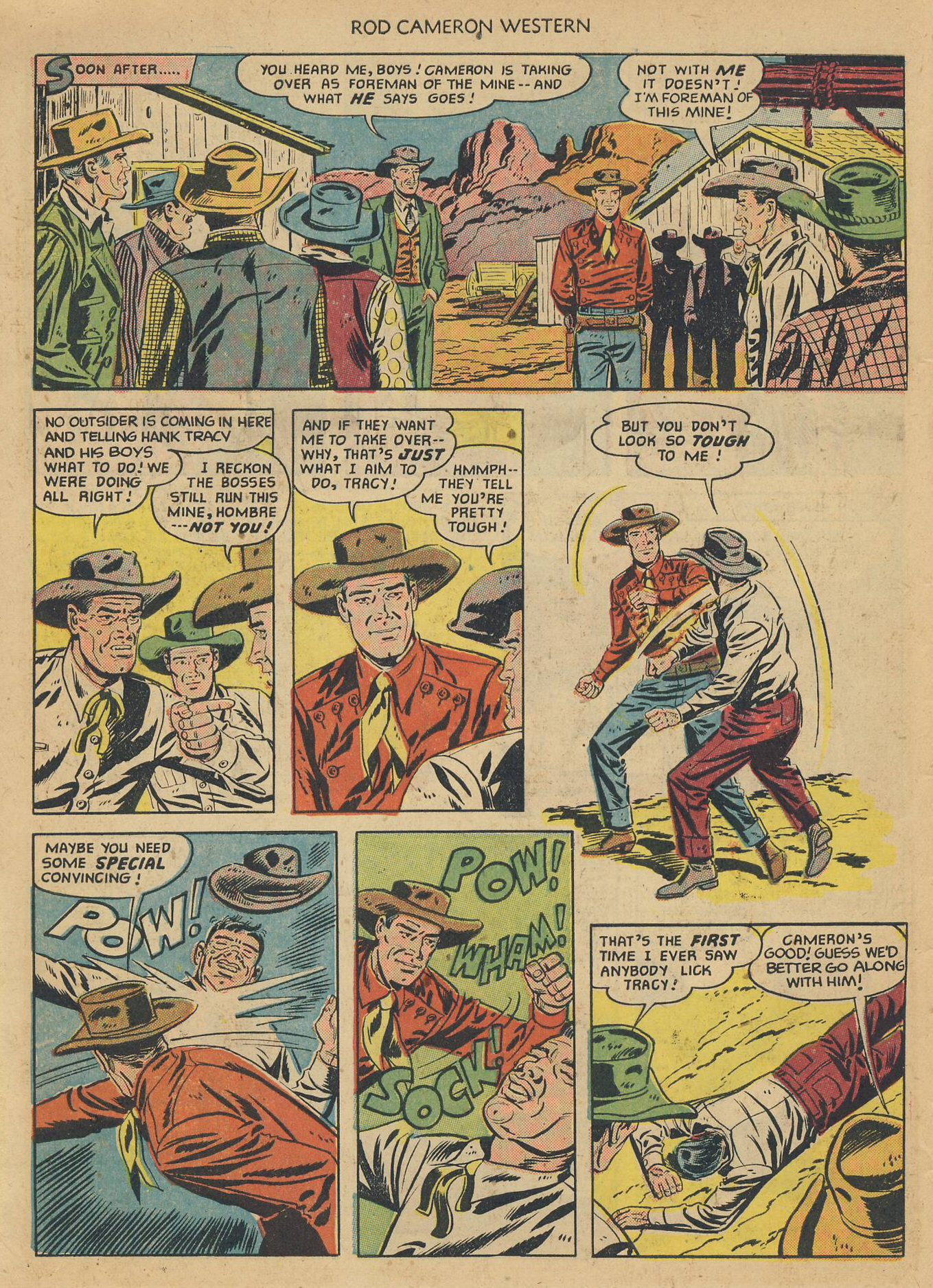 Read online Rod Cameron Western comic -  Issue #11 - 6