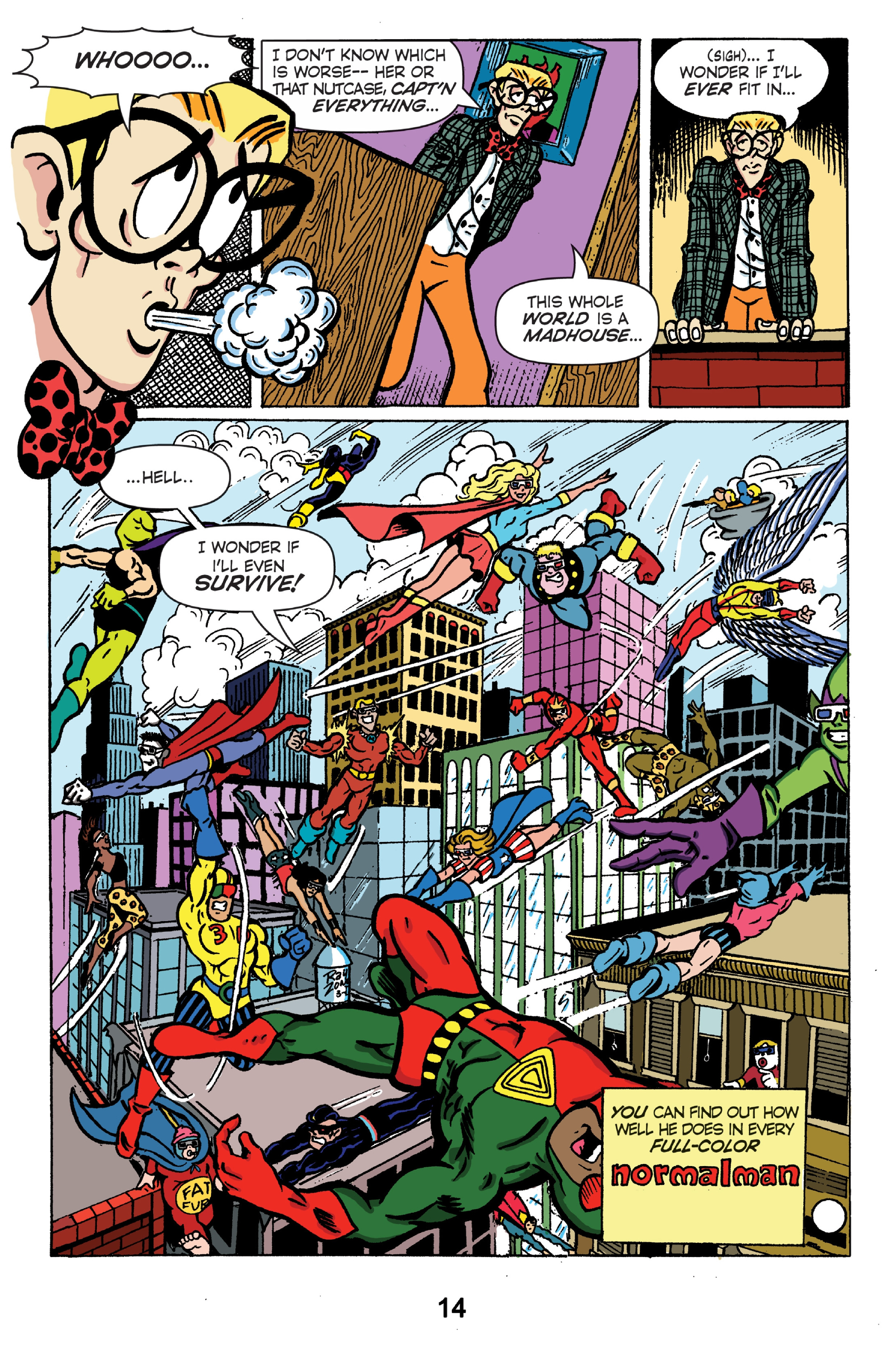 Read online Normalman 40th Anniversary Omnibus comic -  Issue # TPB (Part 1) - 17