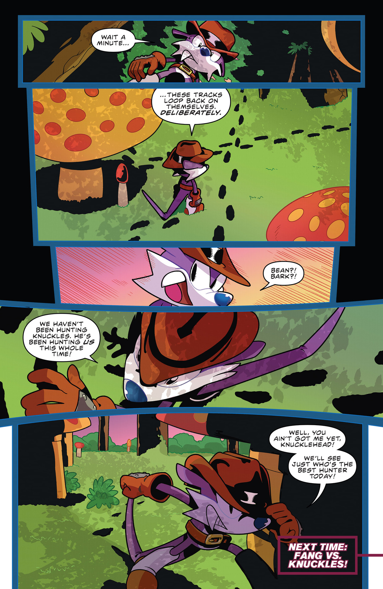 Read online Sonic the Hedgehog: Fang the Hunter comic -  Issue #1 - 22