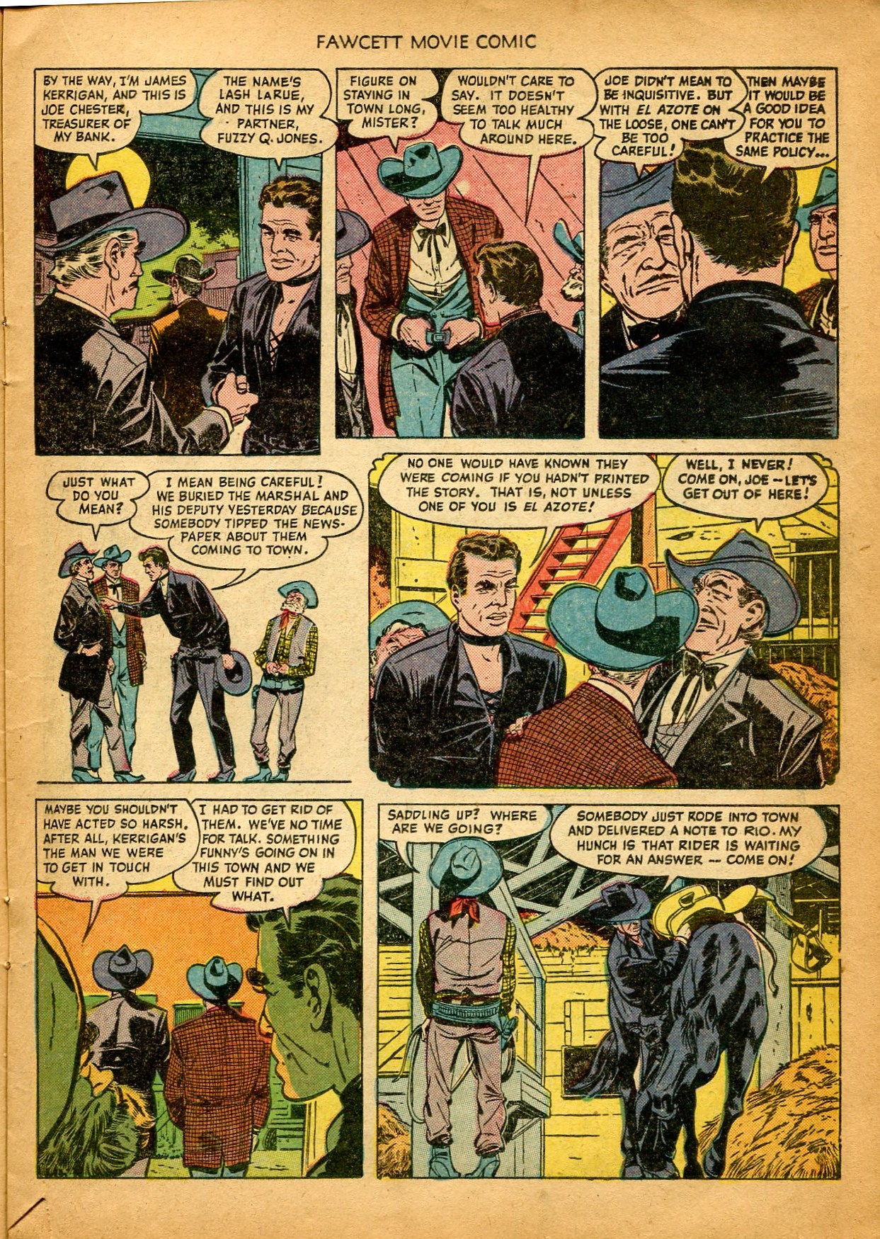 Read online Fawcett Movie Comic comic -  Issue #8 - 15