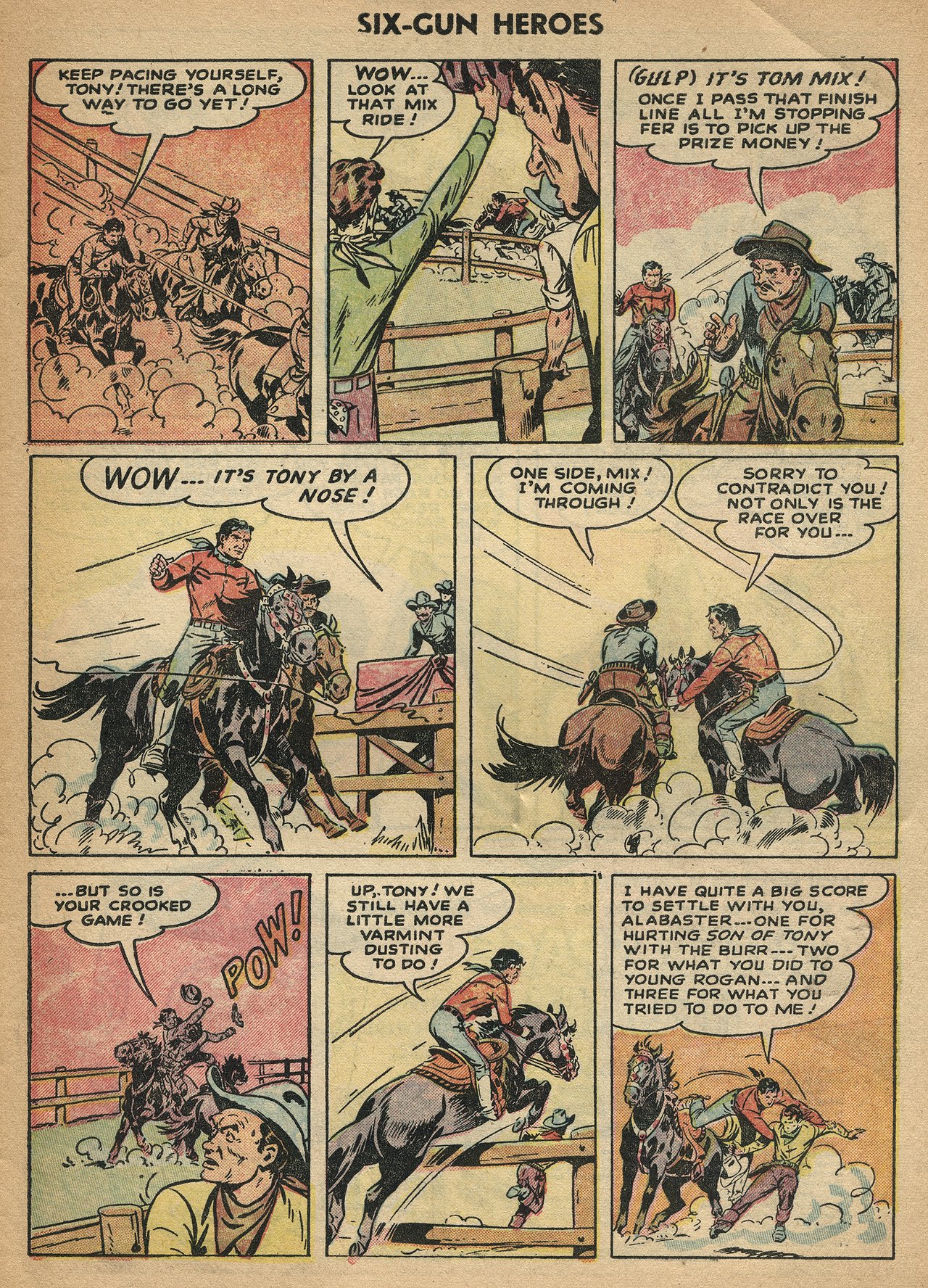 Read online Six-Gun Heroes comic -  Issue #28 - 31