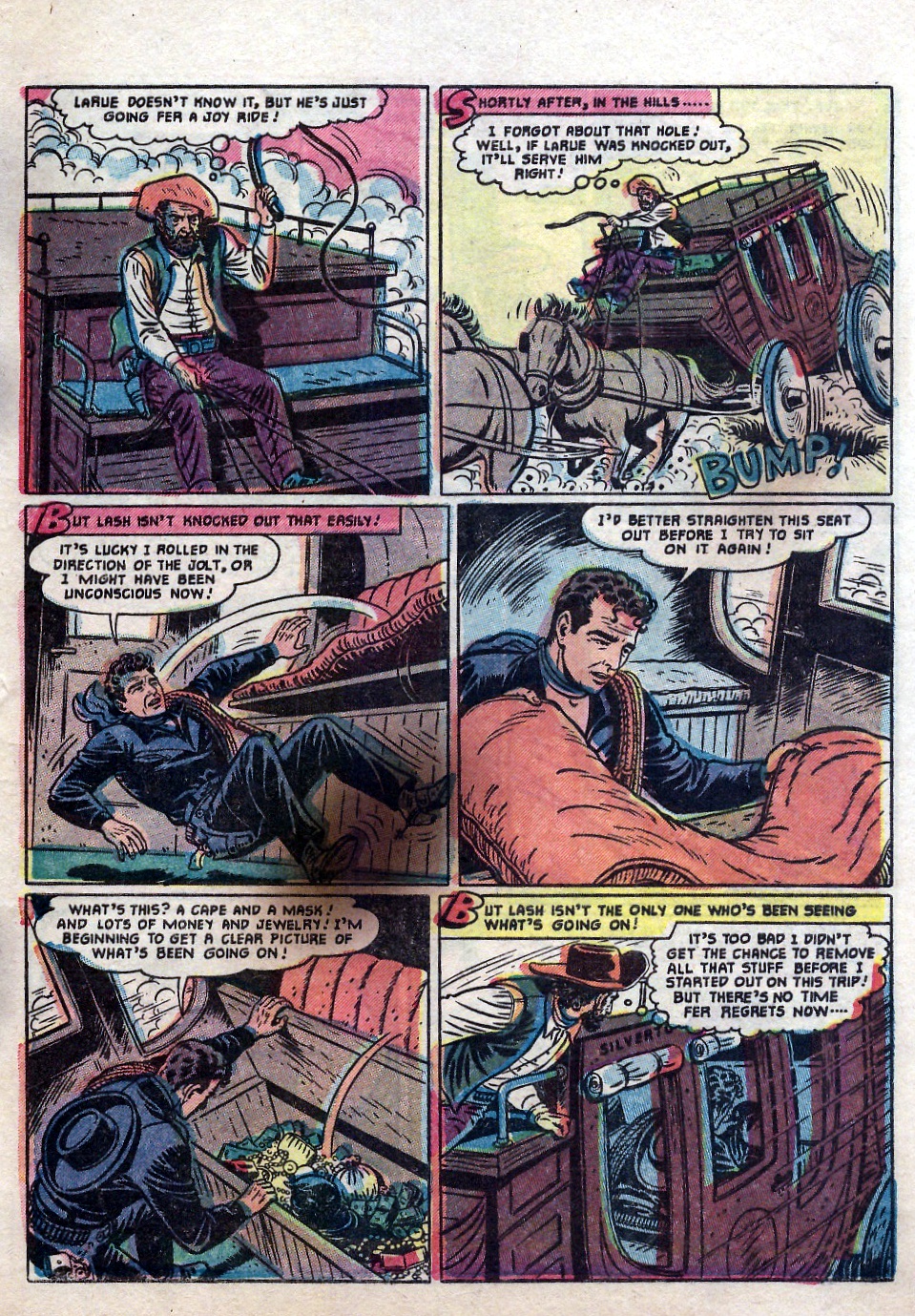 Read online Lash Larue Western (1949) comic -  Issue #55 - 8