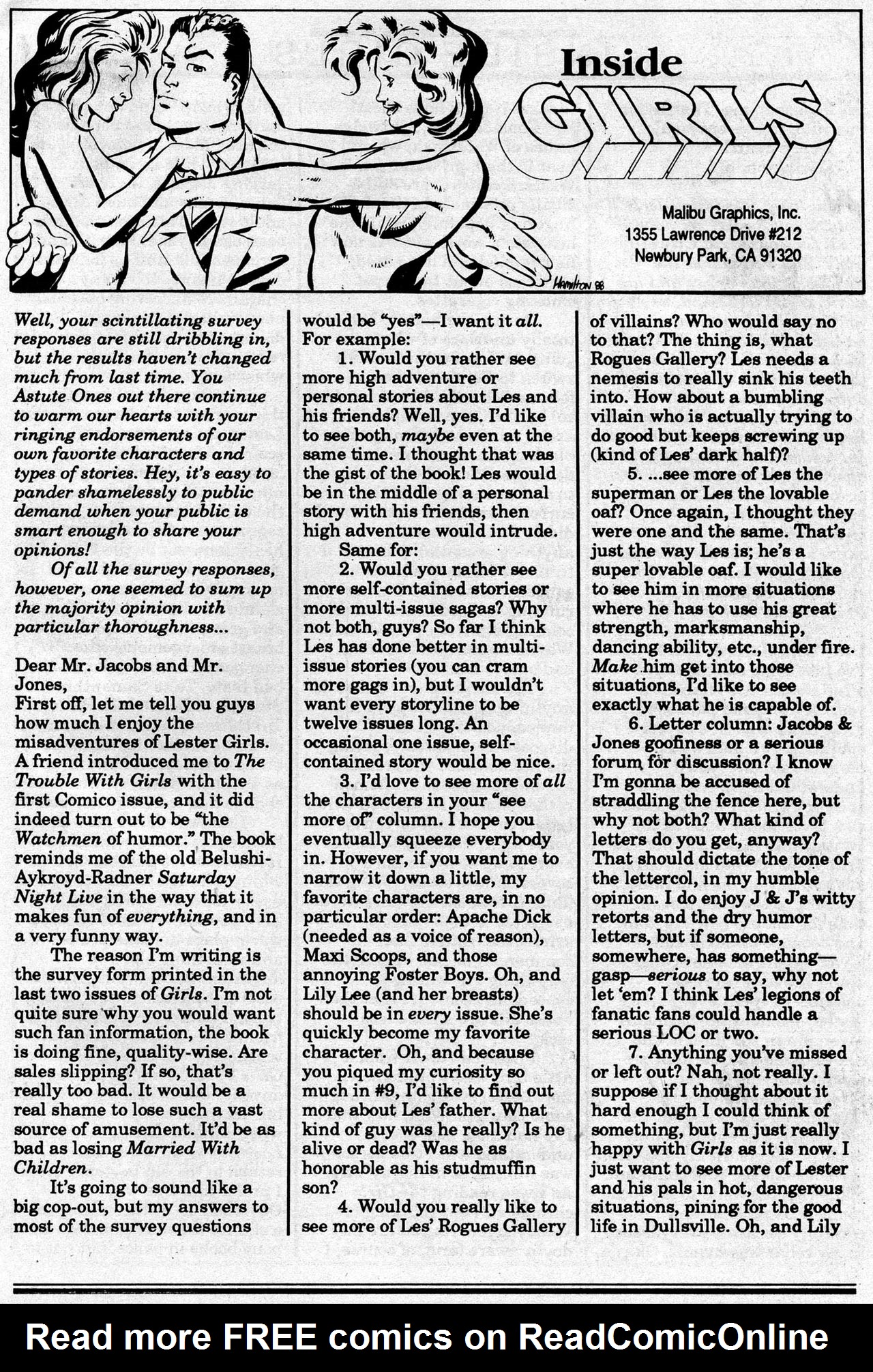 Read online The Trouble With Girls (1989) comic -  Issue #13 - 27