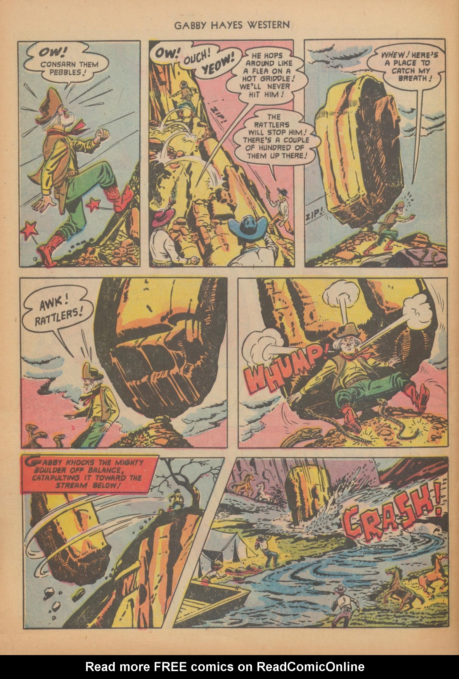 Read online Gabby Hayes Western comic -  Issue #41 - 32