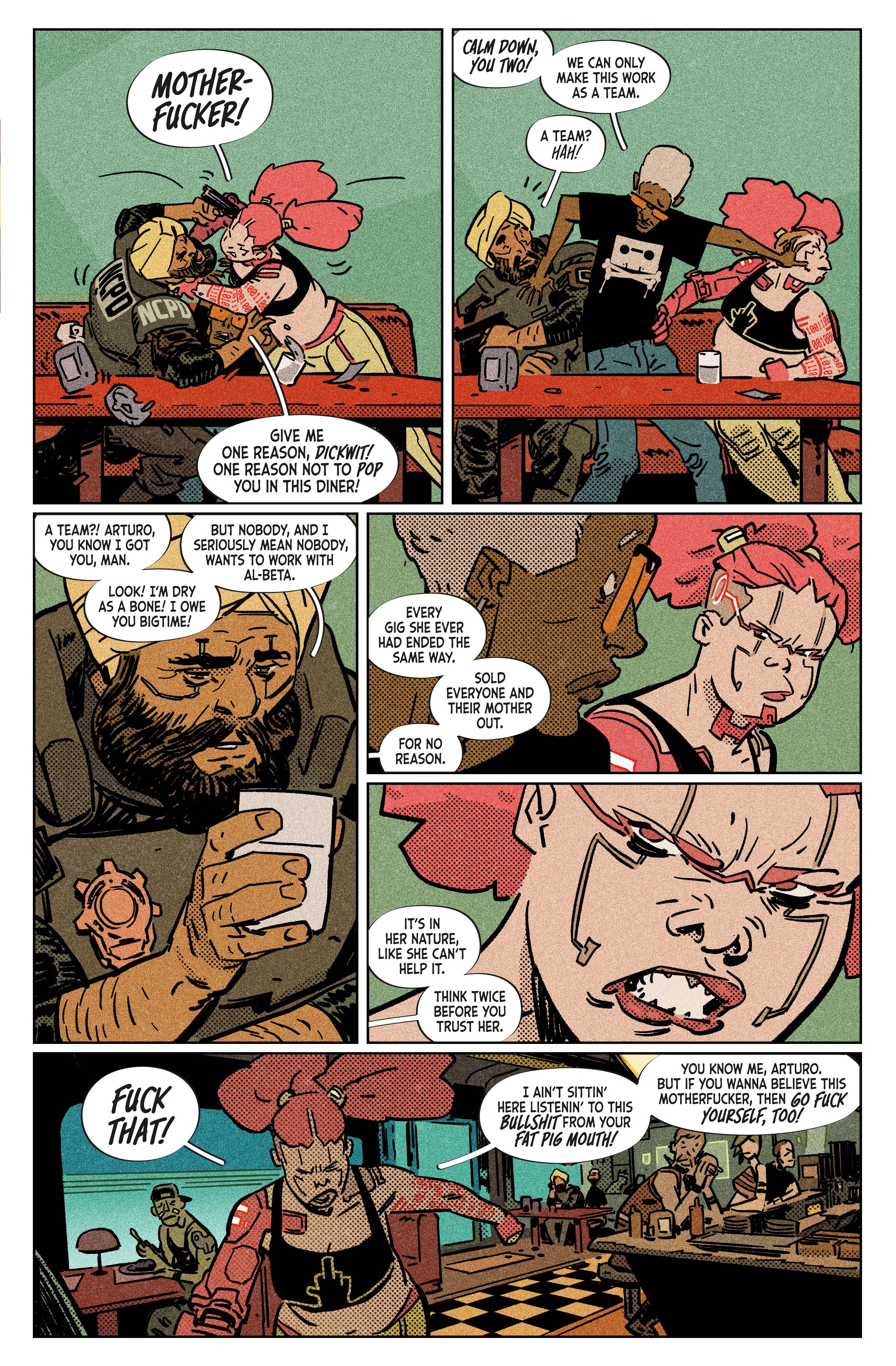 Read online Cyberpunk 2077 Library Edition comic -  Issue # TPB (Part 3) - 32