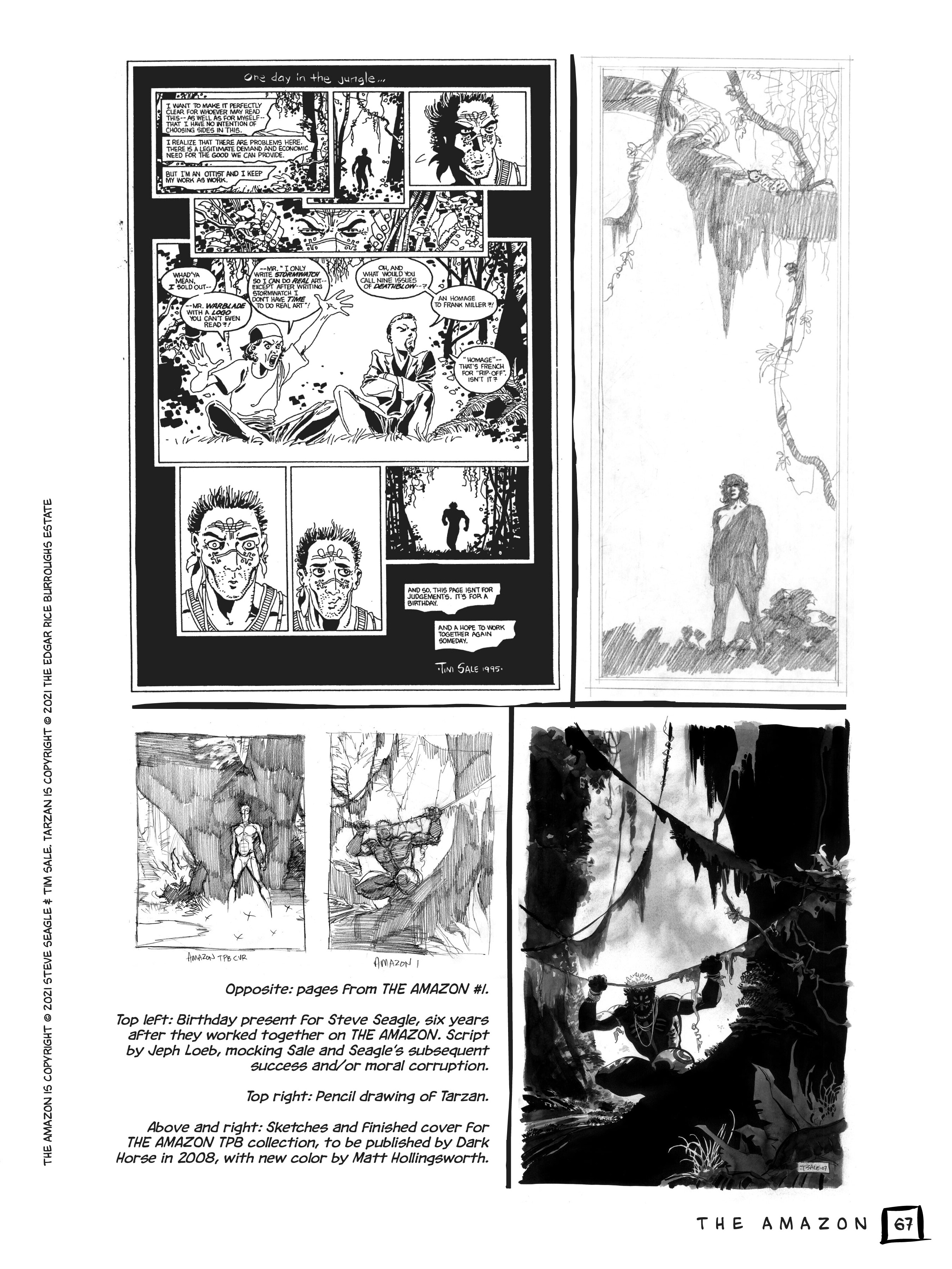 Read online Drawing Heroes in the Backyard: Tim Sale Black and White, Revised and Expanded comic -  Issue # TPB (Part 1) - 56