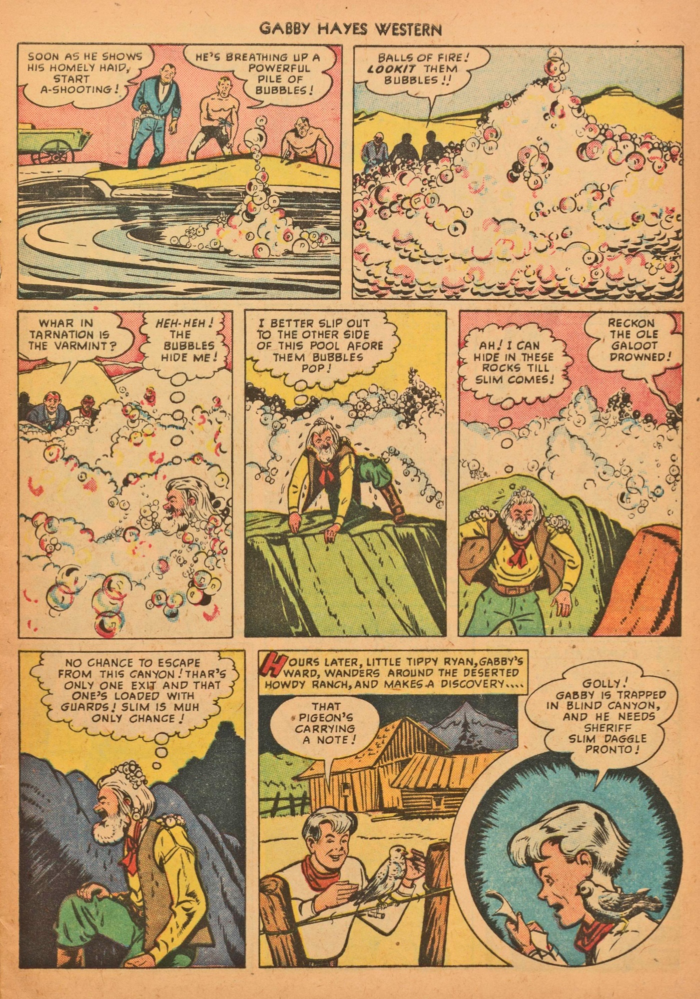 Read online Gabby Hayes Western comic -  Issue #12 - 9