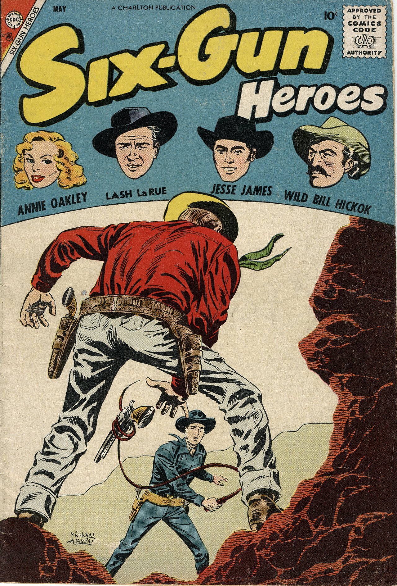 Read online Six-Gun Heroes comic -  Issue #46 - 1