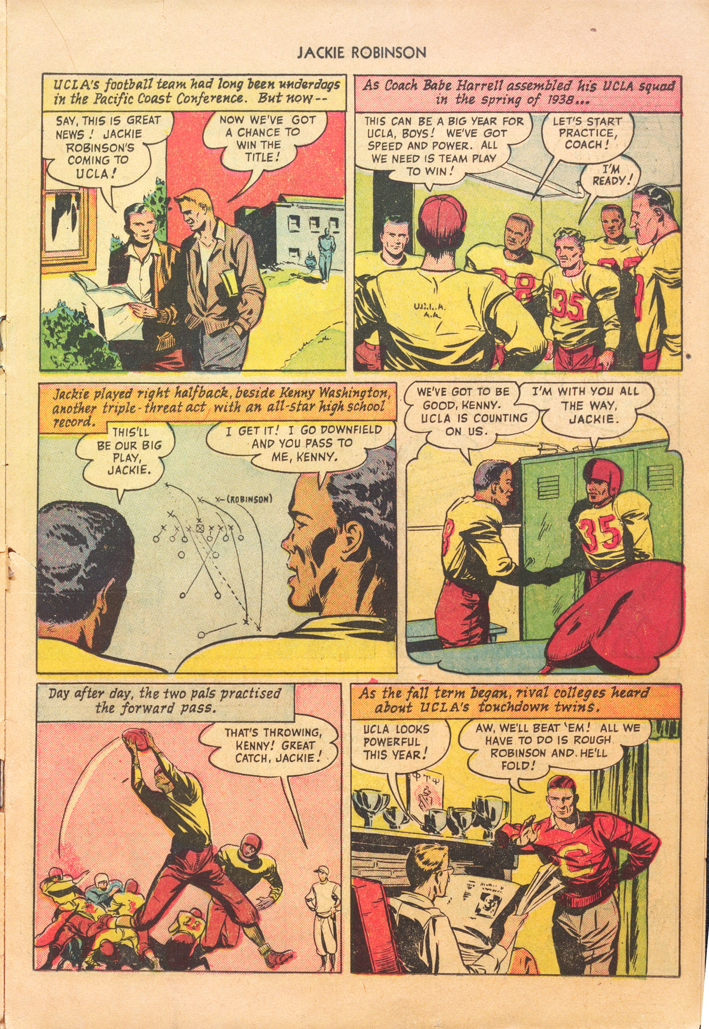 Read online Jackie Robinson comic -  Issue #4 - 19