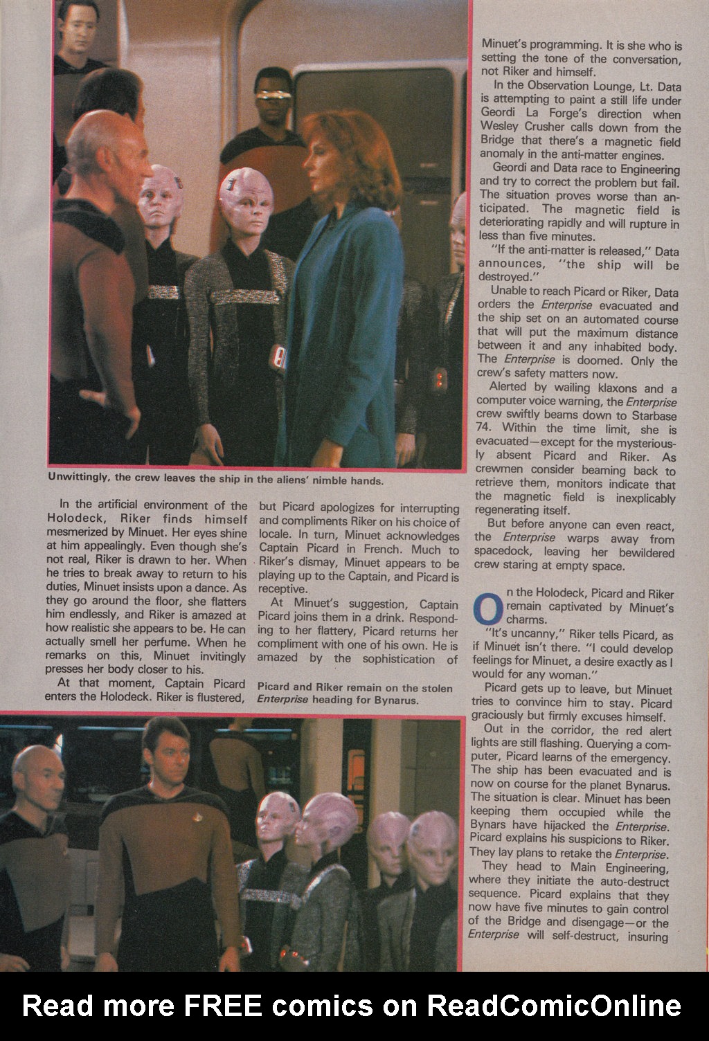 Read online Star Trek The Next Generation (1990) comic -  Issue #4 - 29