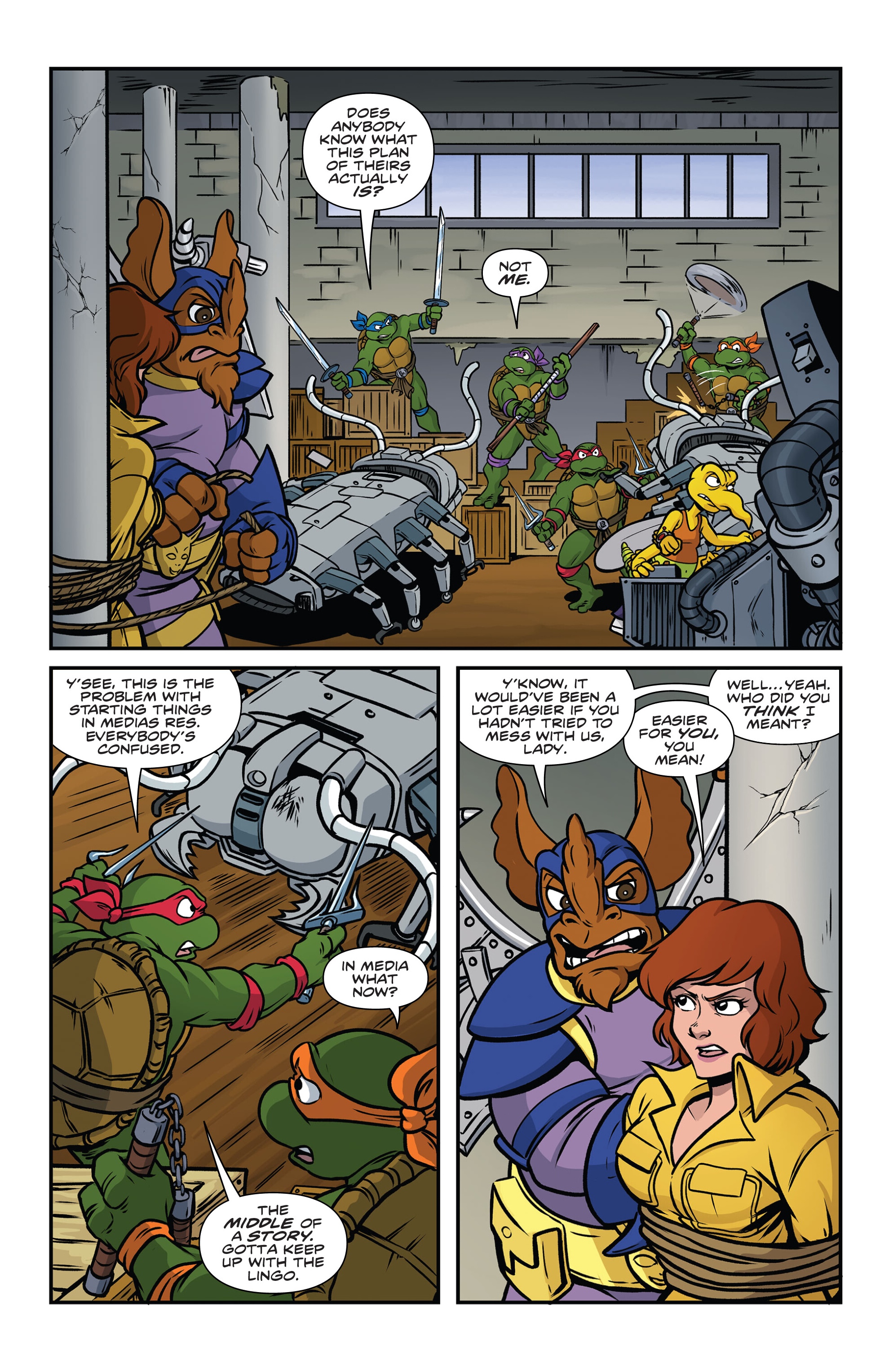 Read online Teenage Mutant Ninja Turtles: Saturday Morning Adventures Continued comic -  Issue #8 - 4