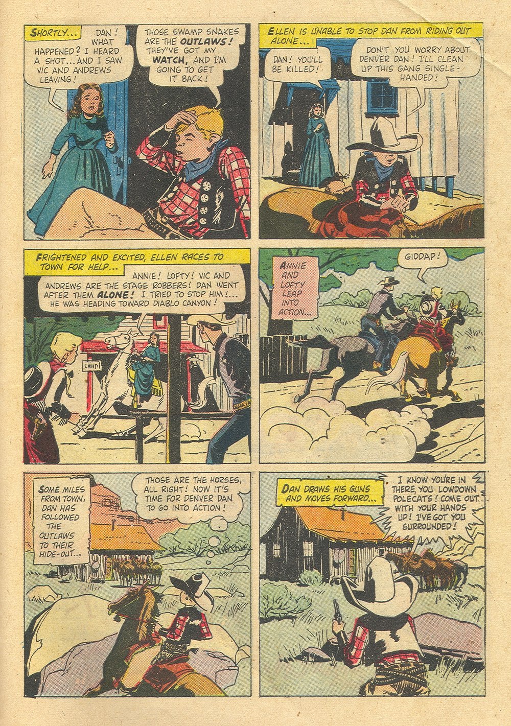 Read online Annie Oakley & Tagg comic -  Issue #17 - 31