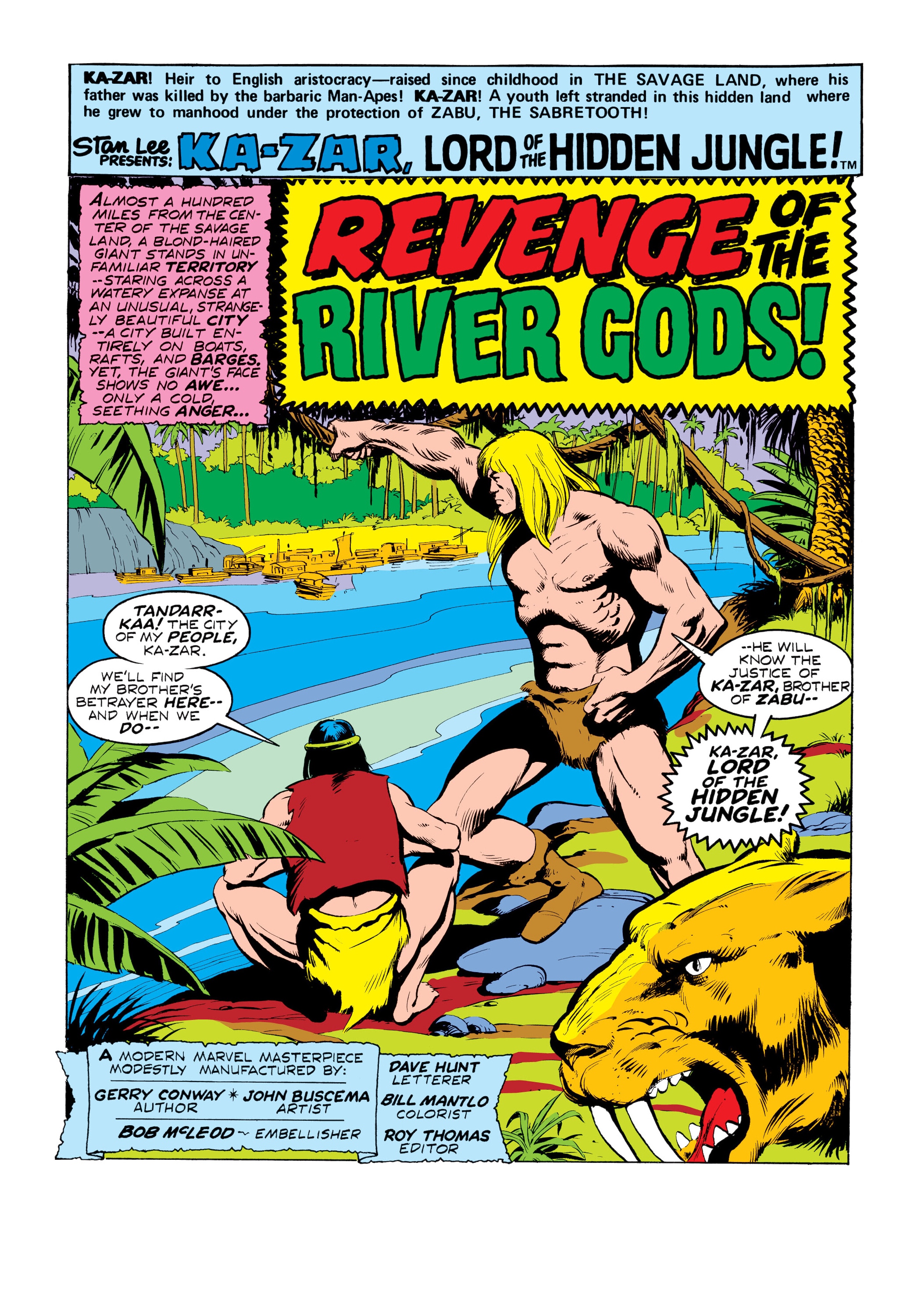 Read online Marvel Masterworks: Ka-Zar comic -  Issue # TPB 3 (Part 1) - 29