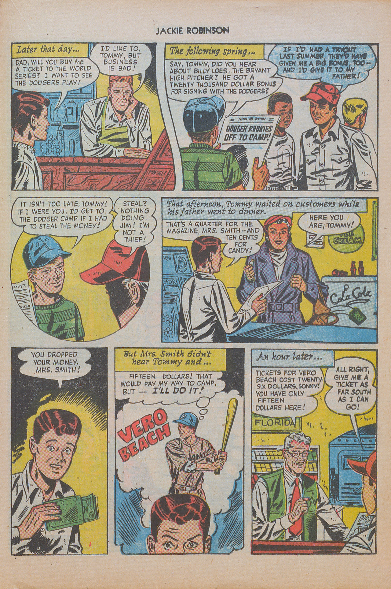 Read online Jackie Robinson comic -  Issue #5 - 21