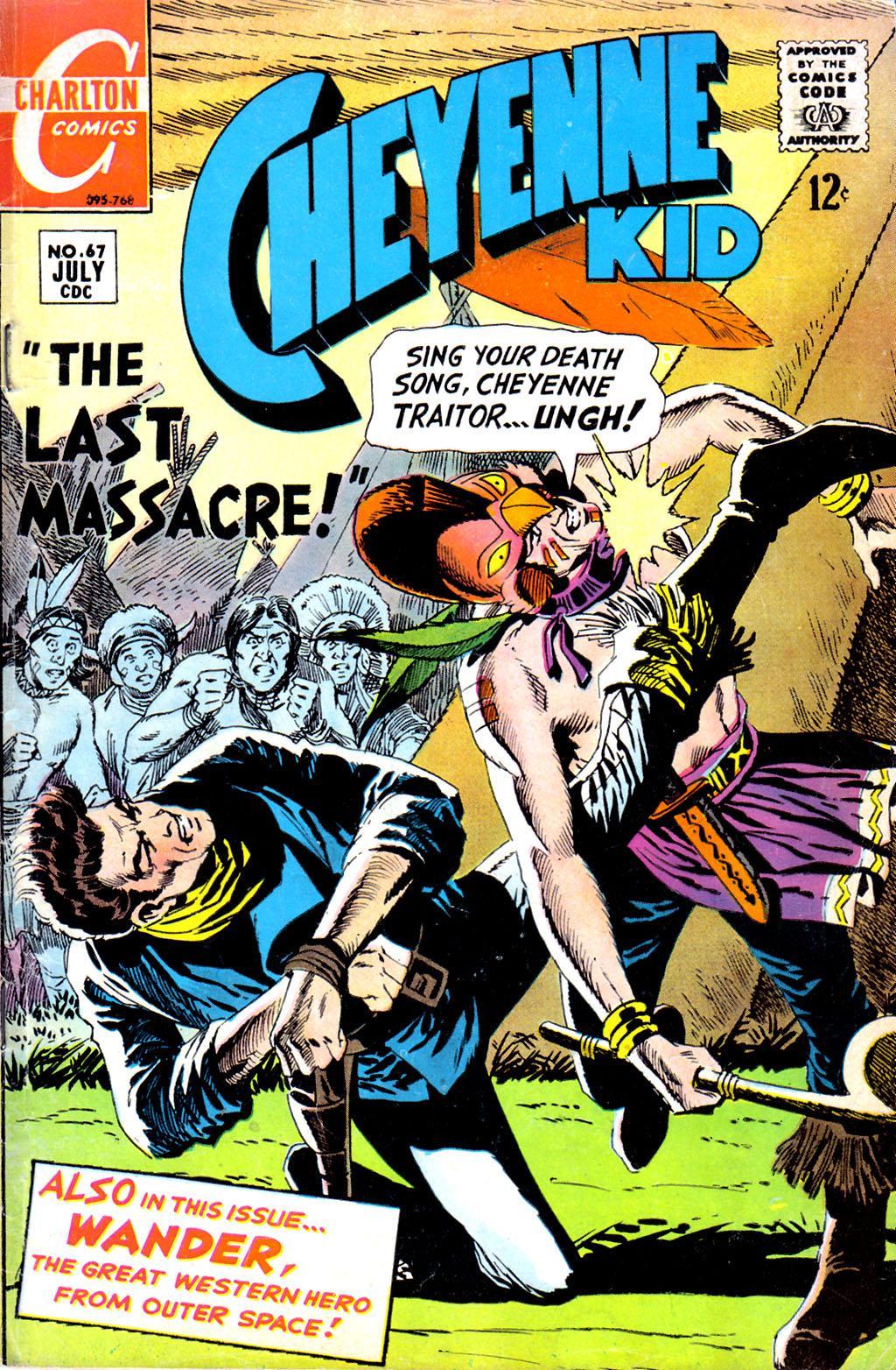 Read online Cheyenne Kid comic -  Issue #67 - 1