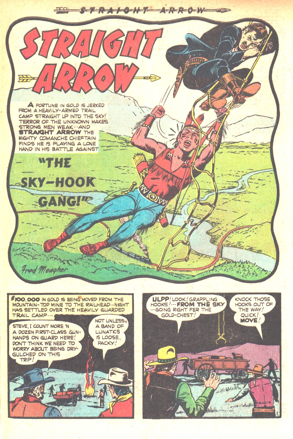 Read online Straight Arrow comic -  Issue #20 - 3