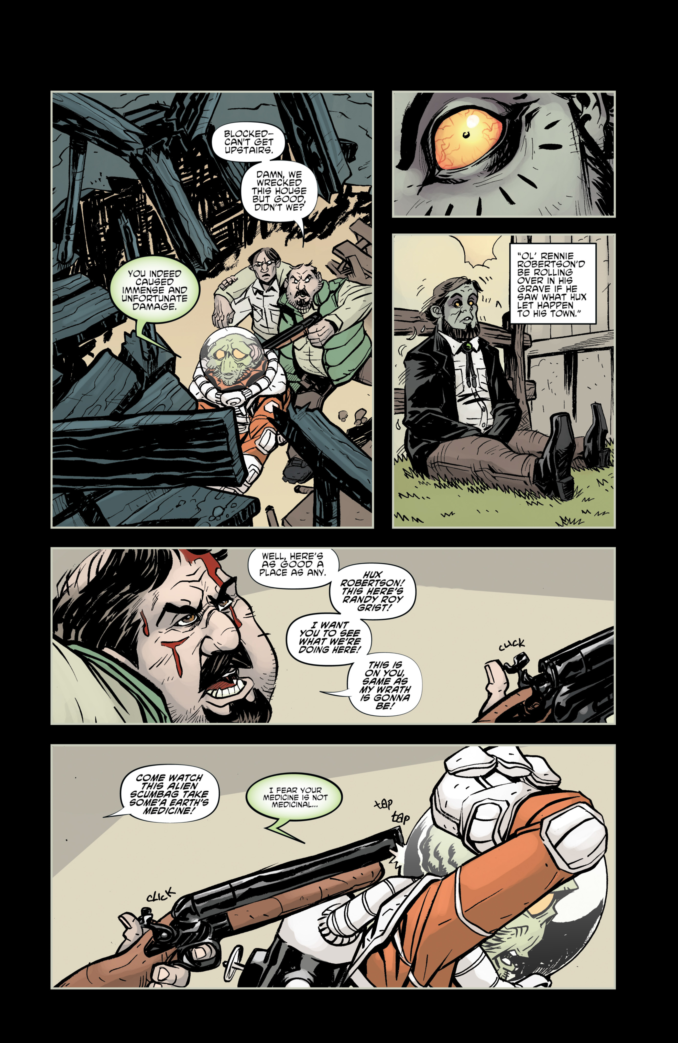 Read online The Colonized: Zombies vs. Aliens comic -  Issue # TPB - 75