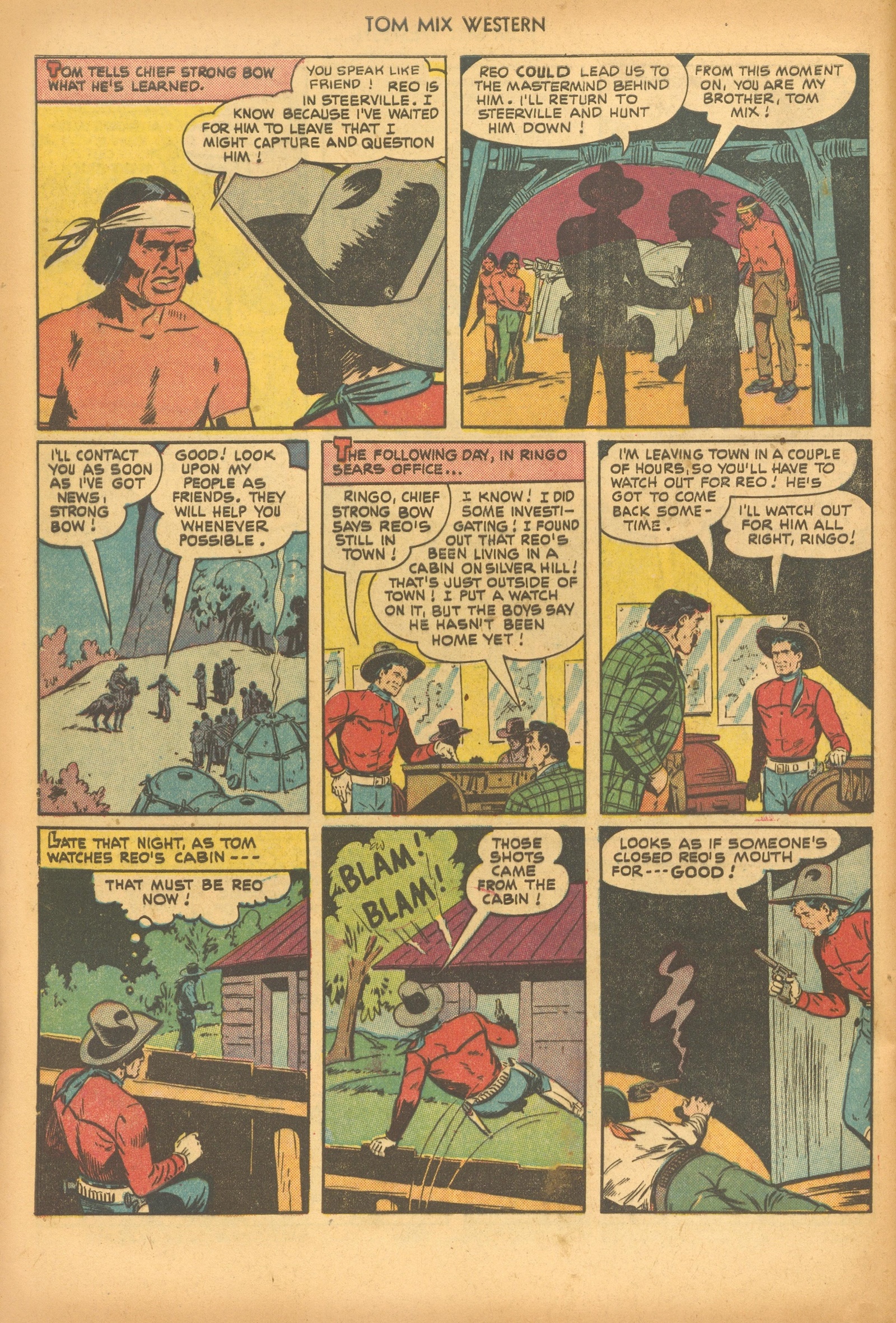Read online Tom Mix Western (1948) comic -  Issue #46 - 28