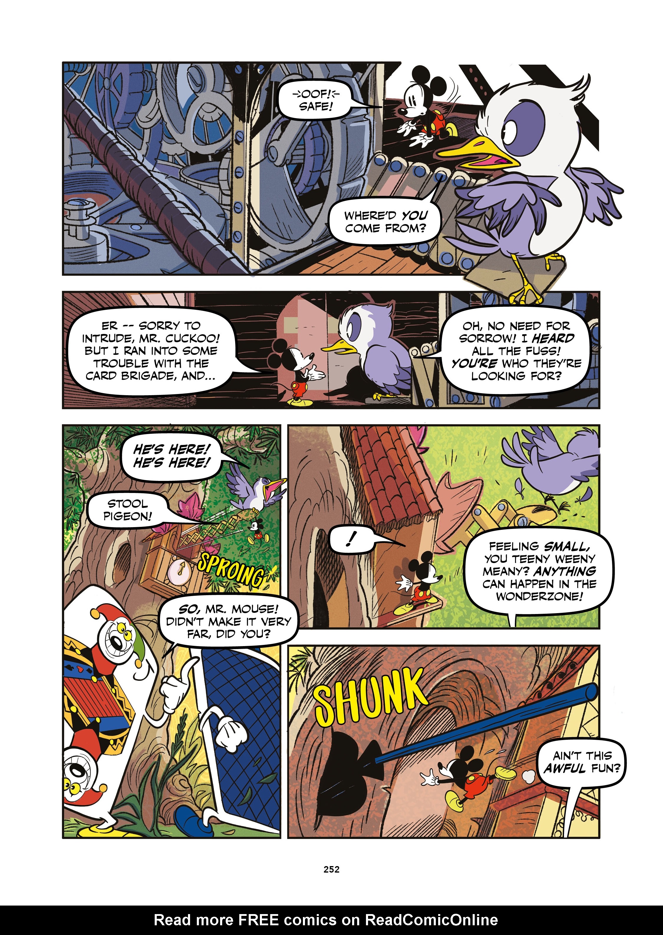 Read online Disney Once Upon a Mouse… In the Future comic -  Issue # TPB (Part 3) - 53