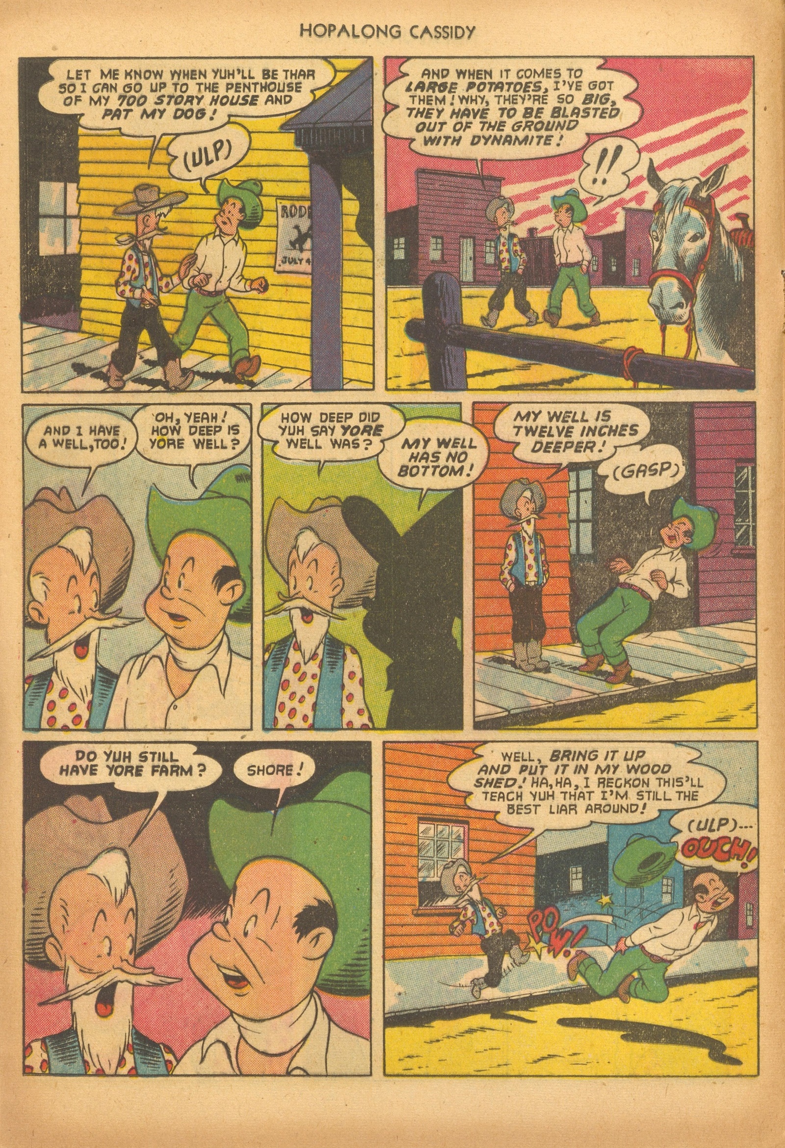 Read online Hopalong Cassidy comic -  Issue #68 - 16