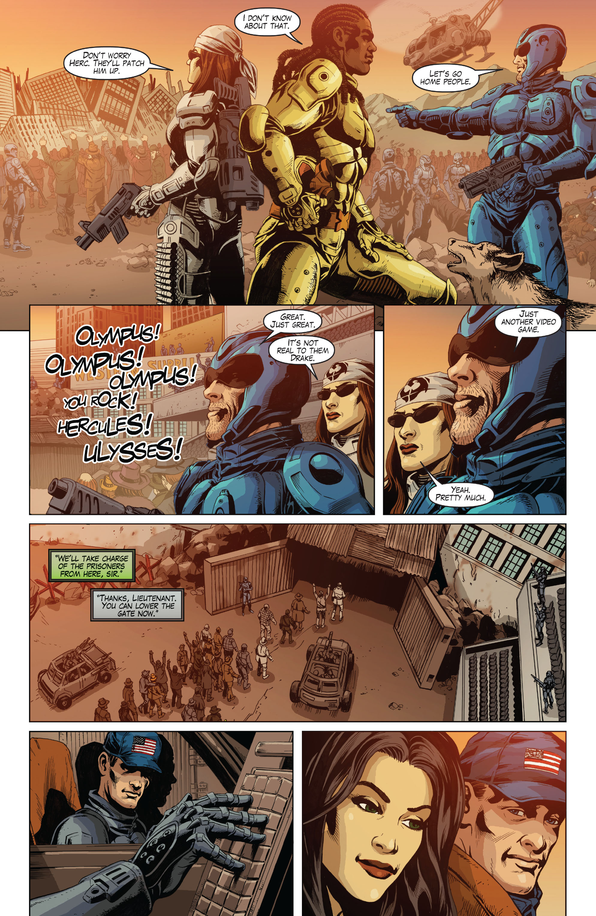 Read online Marksmen comic -  Issue #2 - 21
