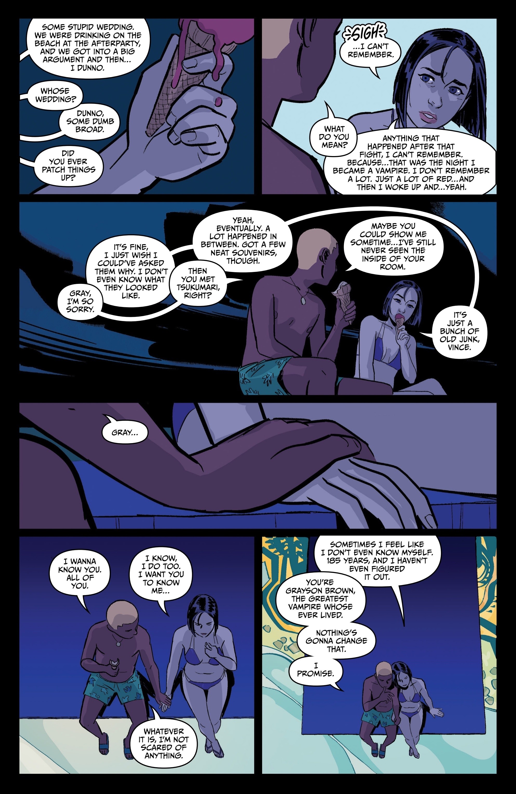 Read online Nights comic -  Issue #5 - 16