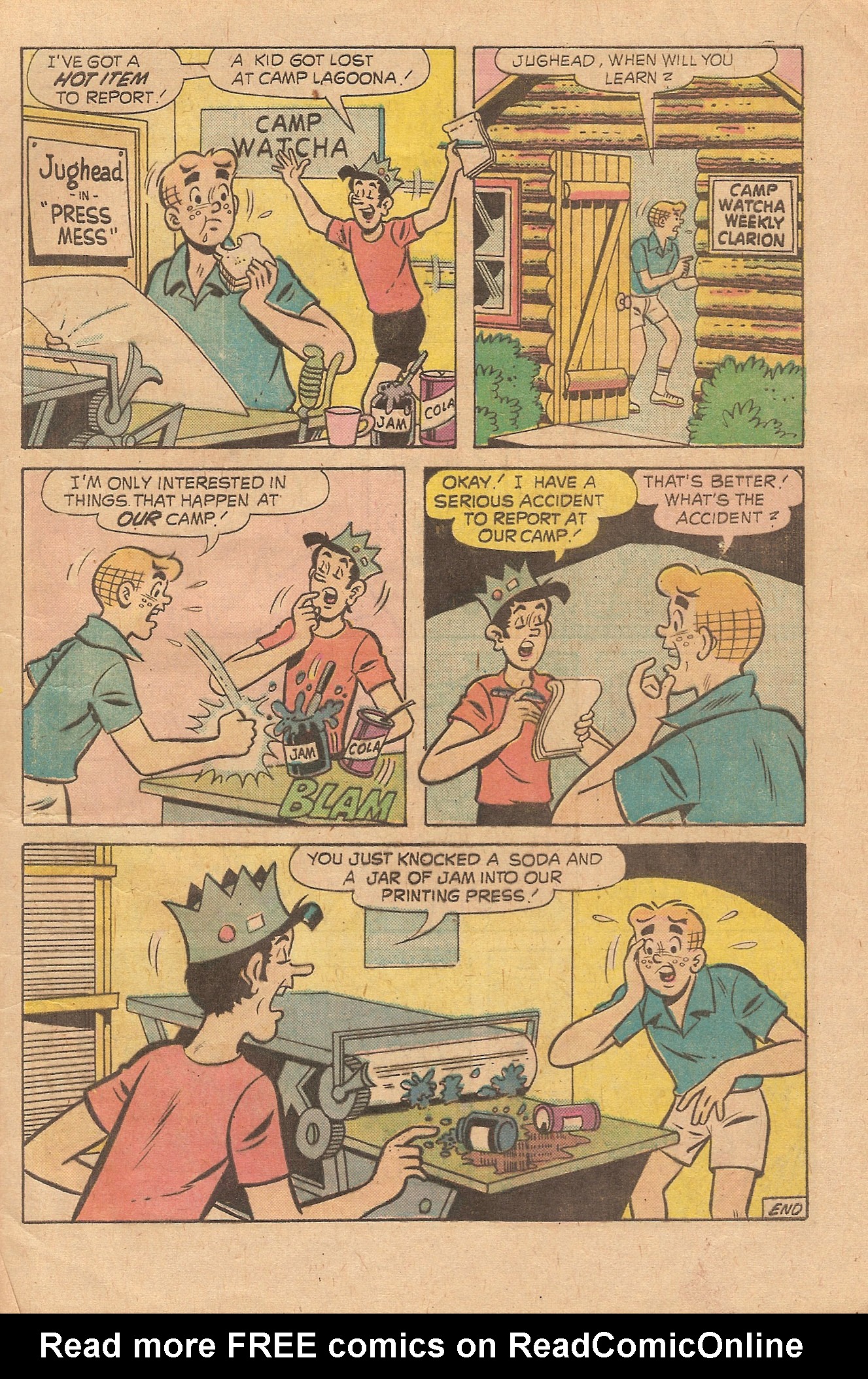 Read online Jughead's Jokes comic -  Issue #40 - 5