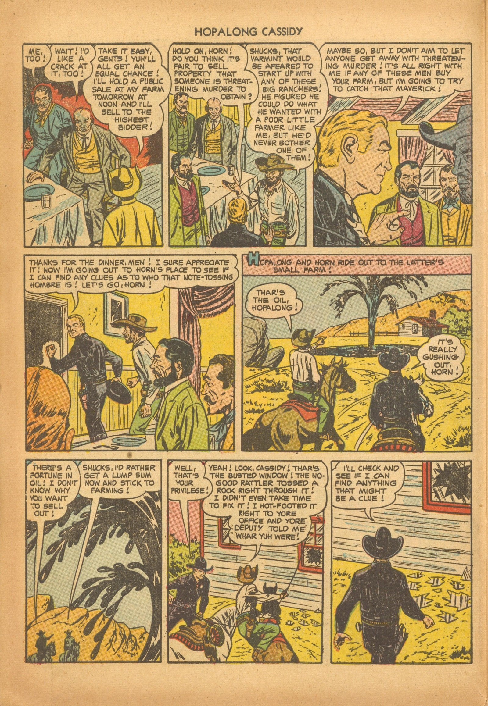 Read online Hopalong Cassidy comic -  Issue #79 - 6