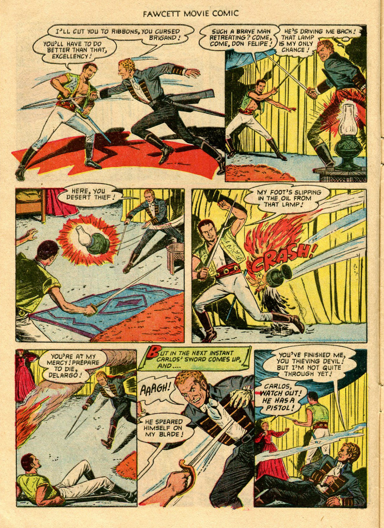 Read online Fawcett Movie Comic comic -  Issue #18 - 8