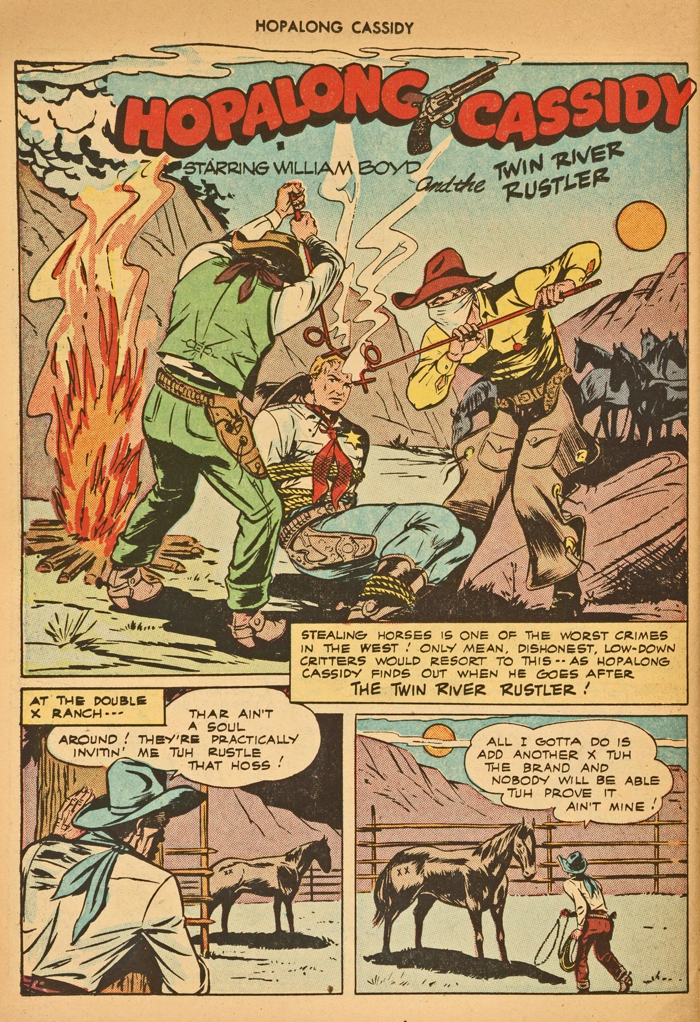 Read online Hopalong Cassidy comic -  Issue #14 - 42