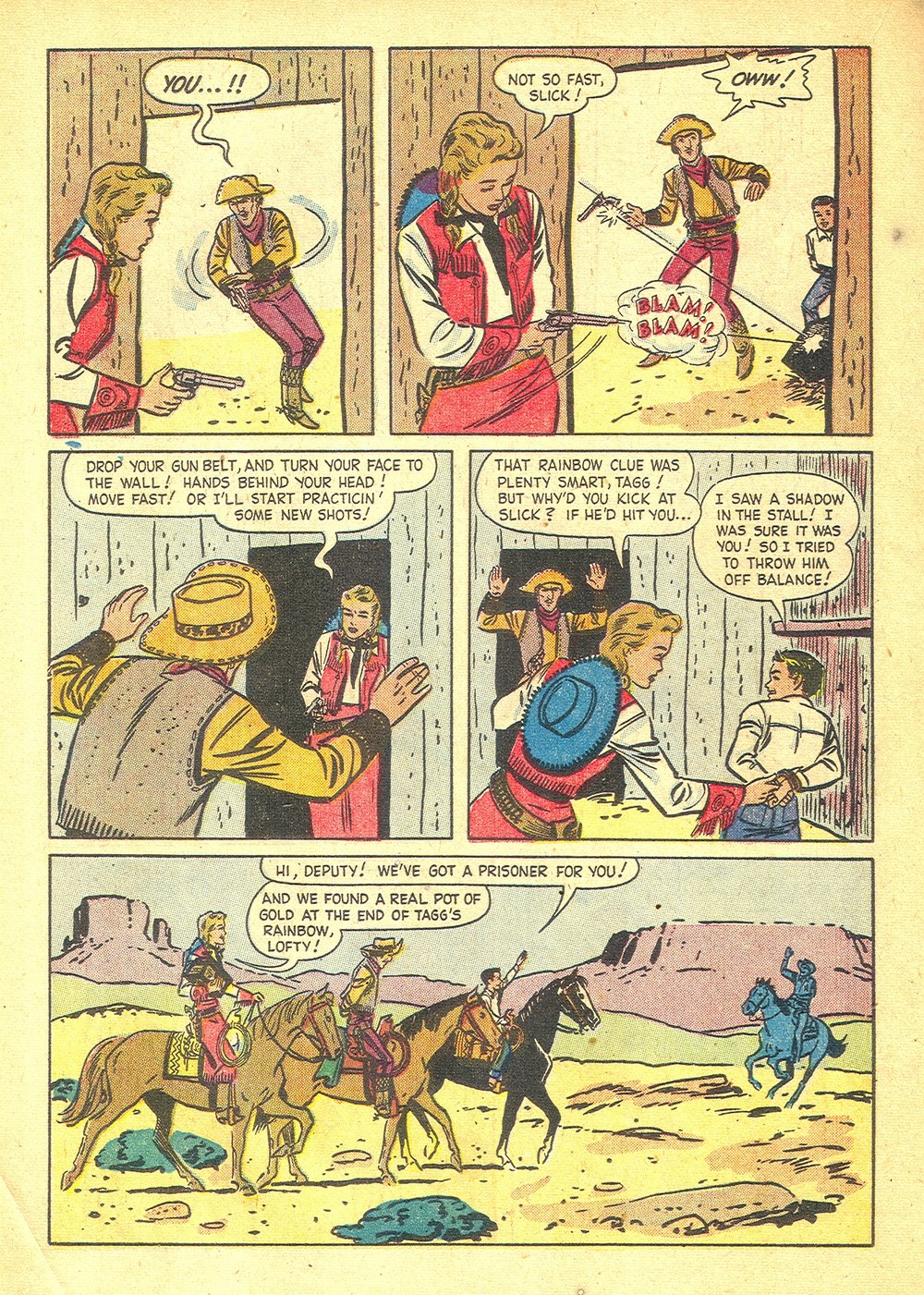 Read online Annie Oakley & Tagg comic -  Issue #4 - 18