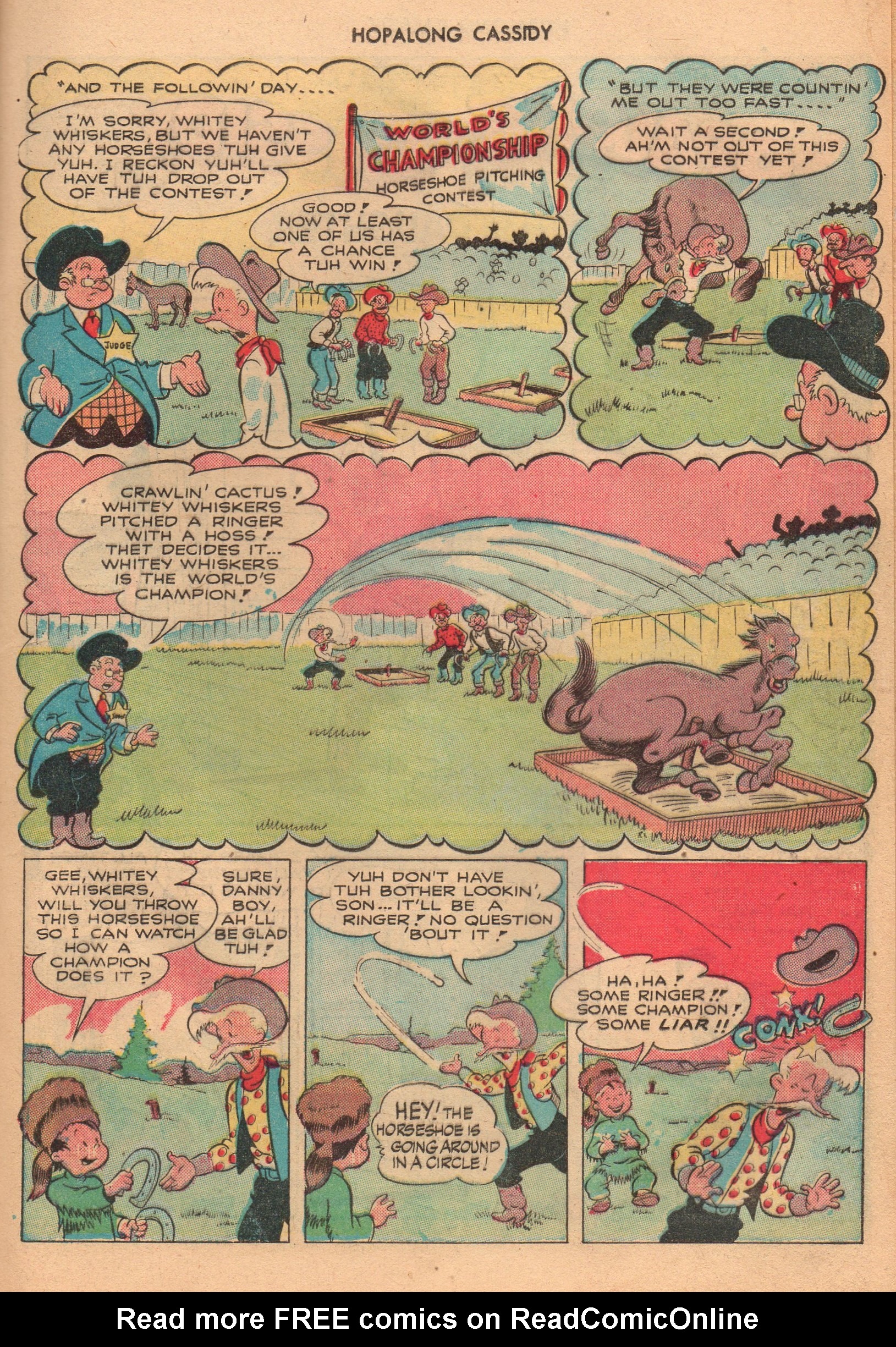 Read online Hopalong Cassidy comic -  Issue #19 - 29
