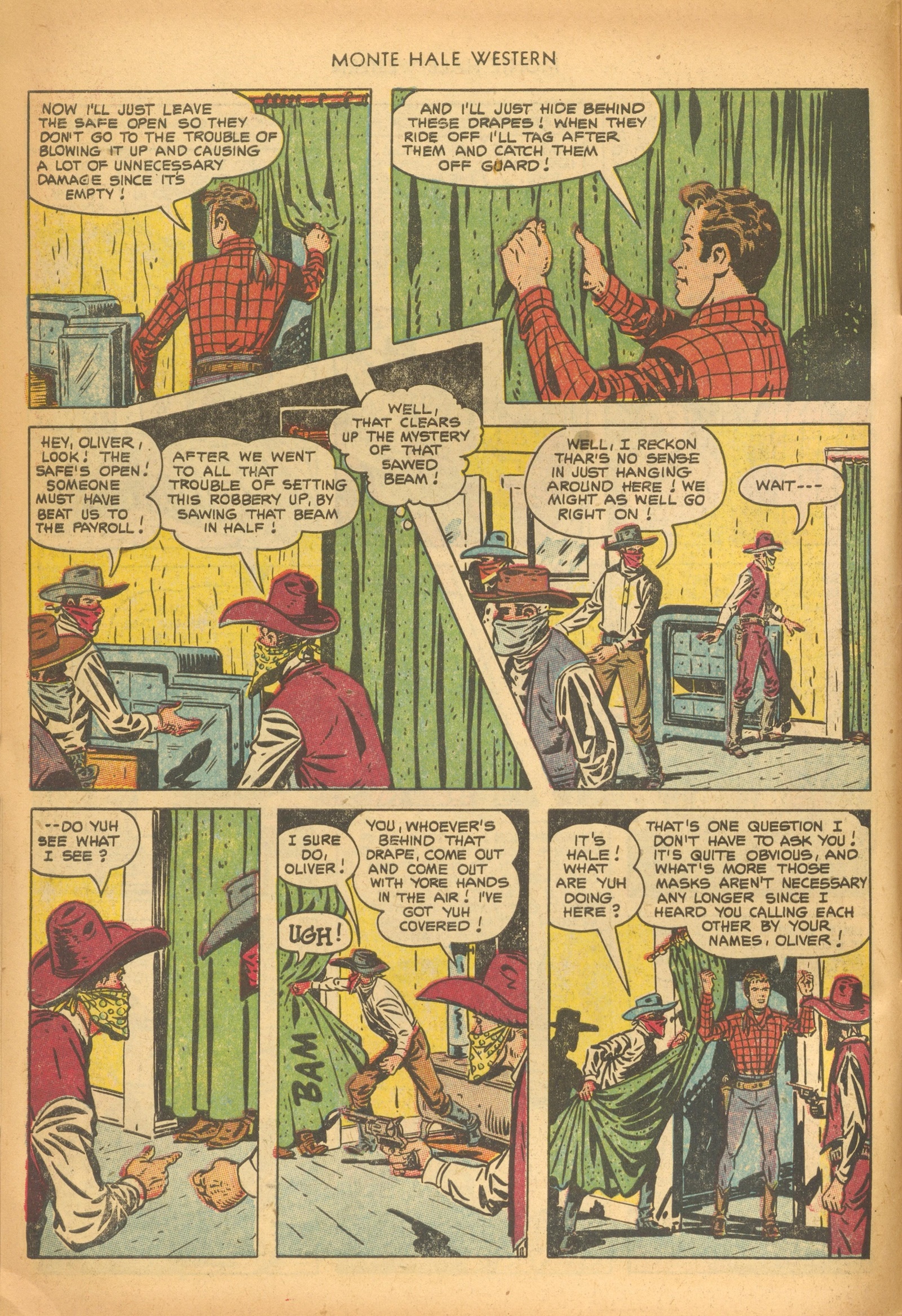 Read online Monte Hale Western comic -  Issue #80 - 6