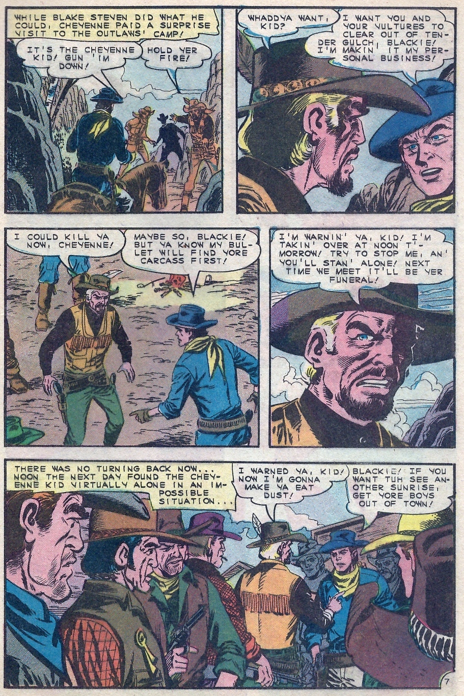 Read online Cheyenne Kid comic -  Issue #52 - 21
