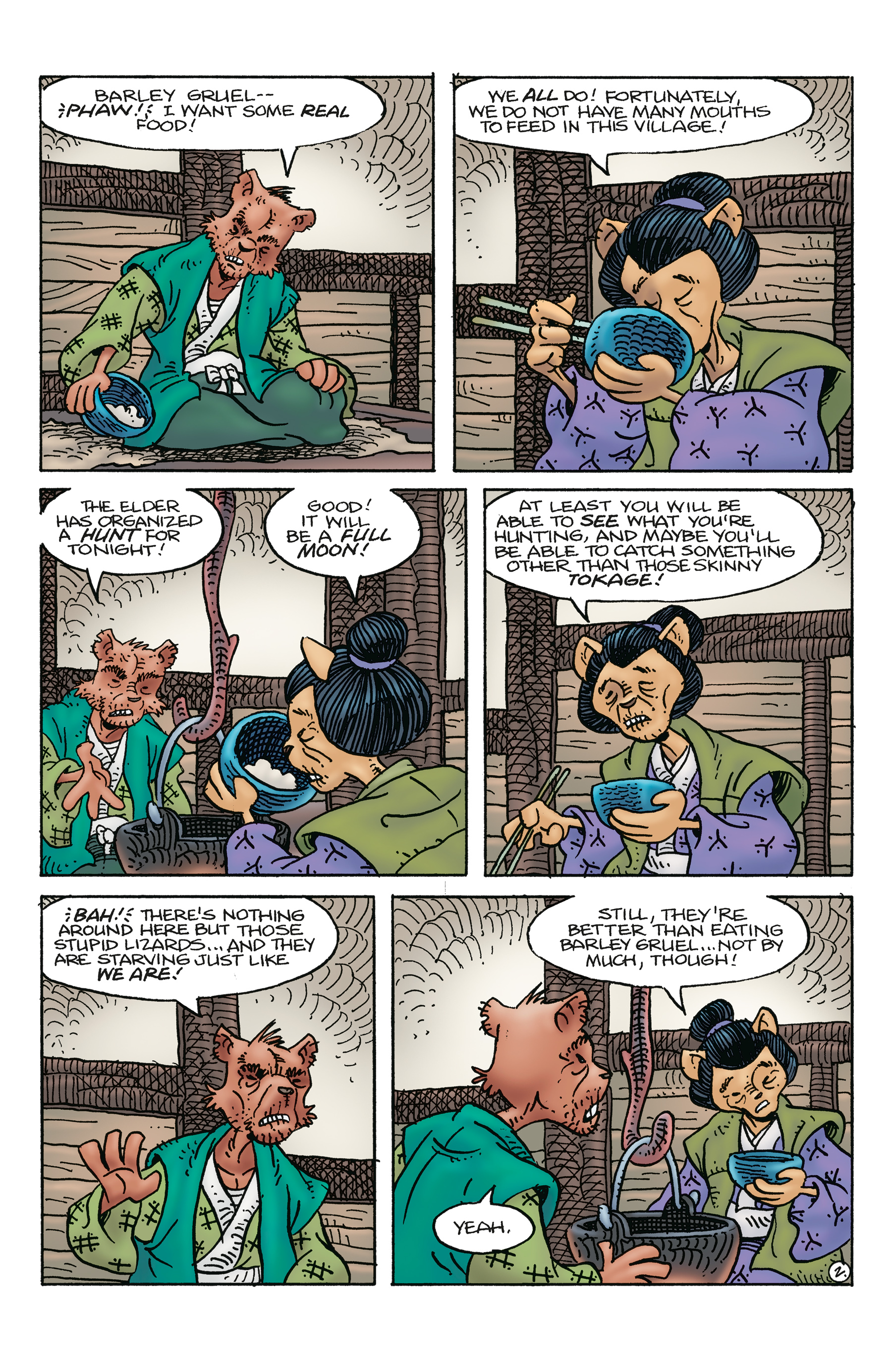 Read online Usagi Yojimbo: Ice and Snow comic -  Issue #5 - 4