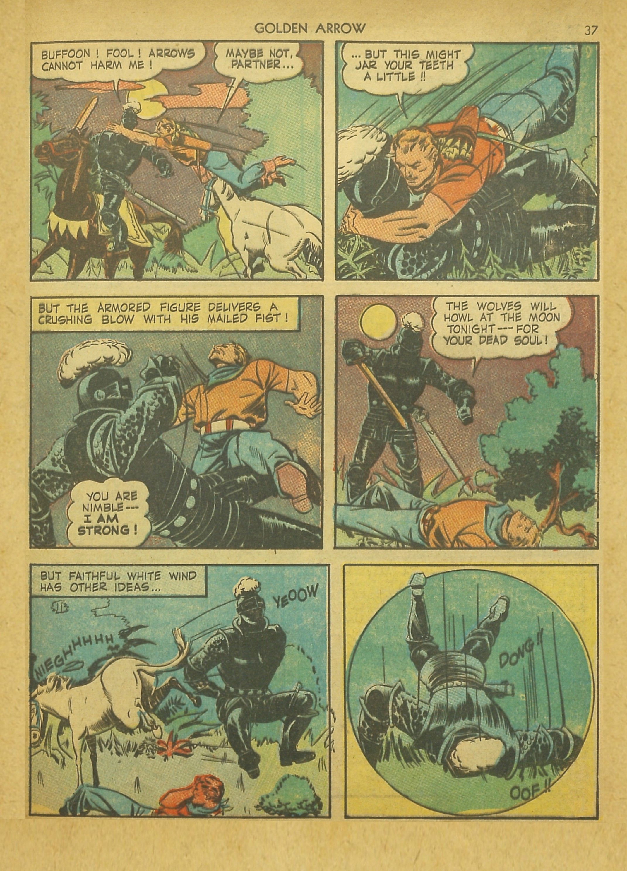Read online Golden Arrow comic -  Issue #2 - 36