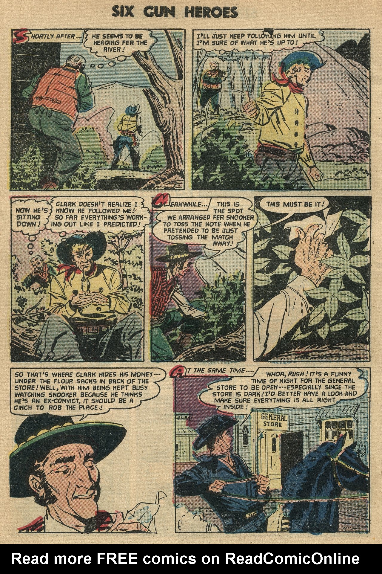 Read online Six-Gun Heroes comic -  Issue #35 - 30