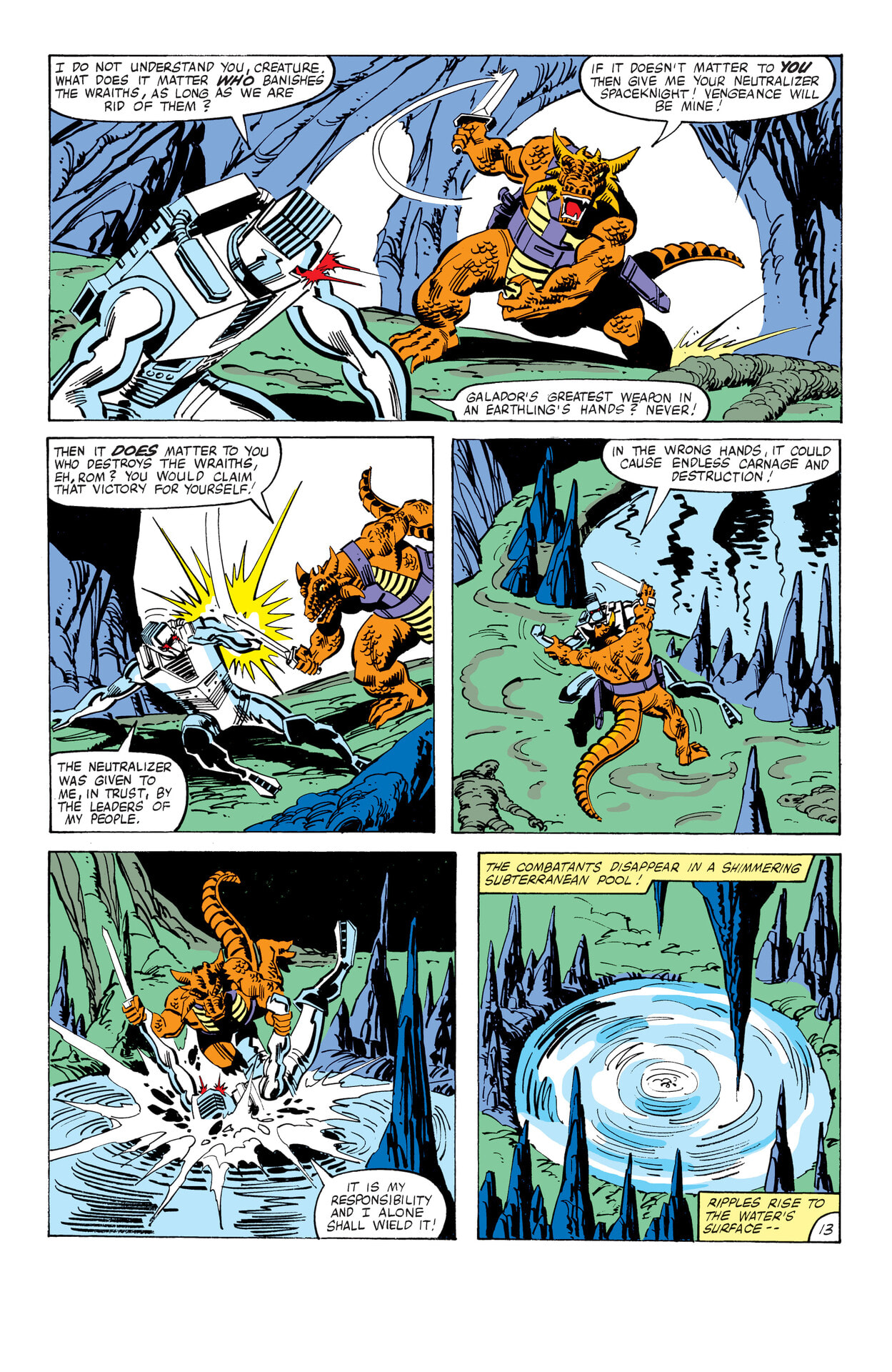 Read online Rom: The Original Marvel Years Omnibus comic -  Issue # TPB (Part 2) - 80