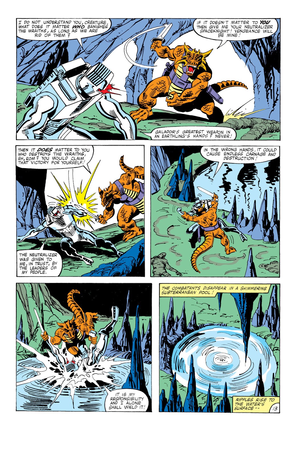 Rom: The Original Marvel Years Omnibus issue TPB (Part 2) - Page 80