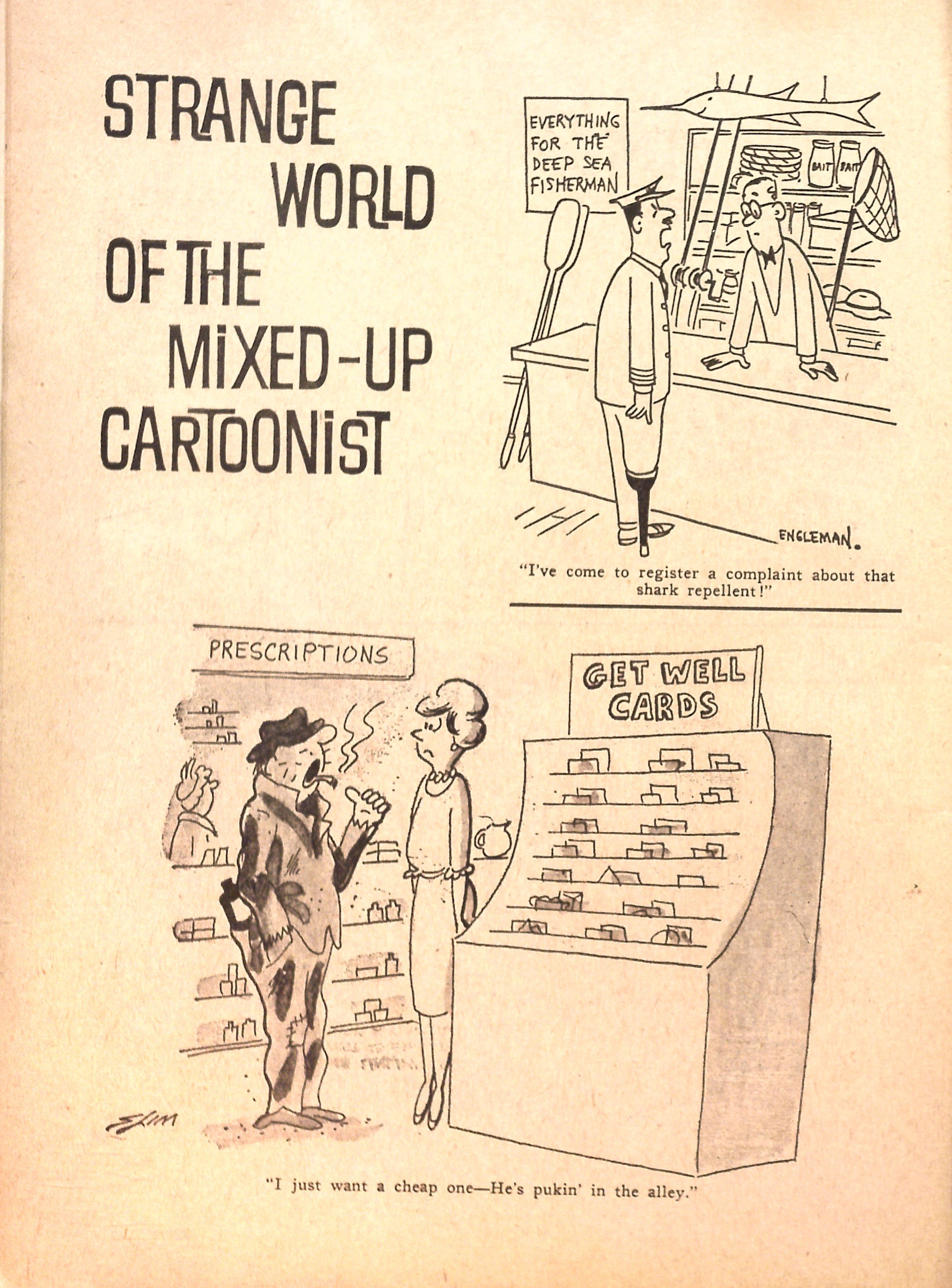 Read online Cartoons and Gags comic -  Issue #40 - 12