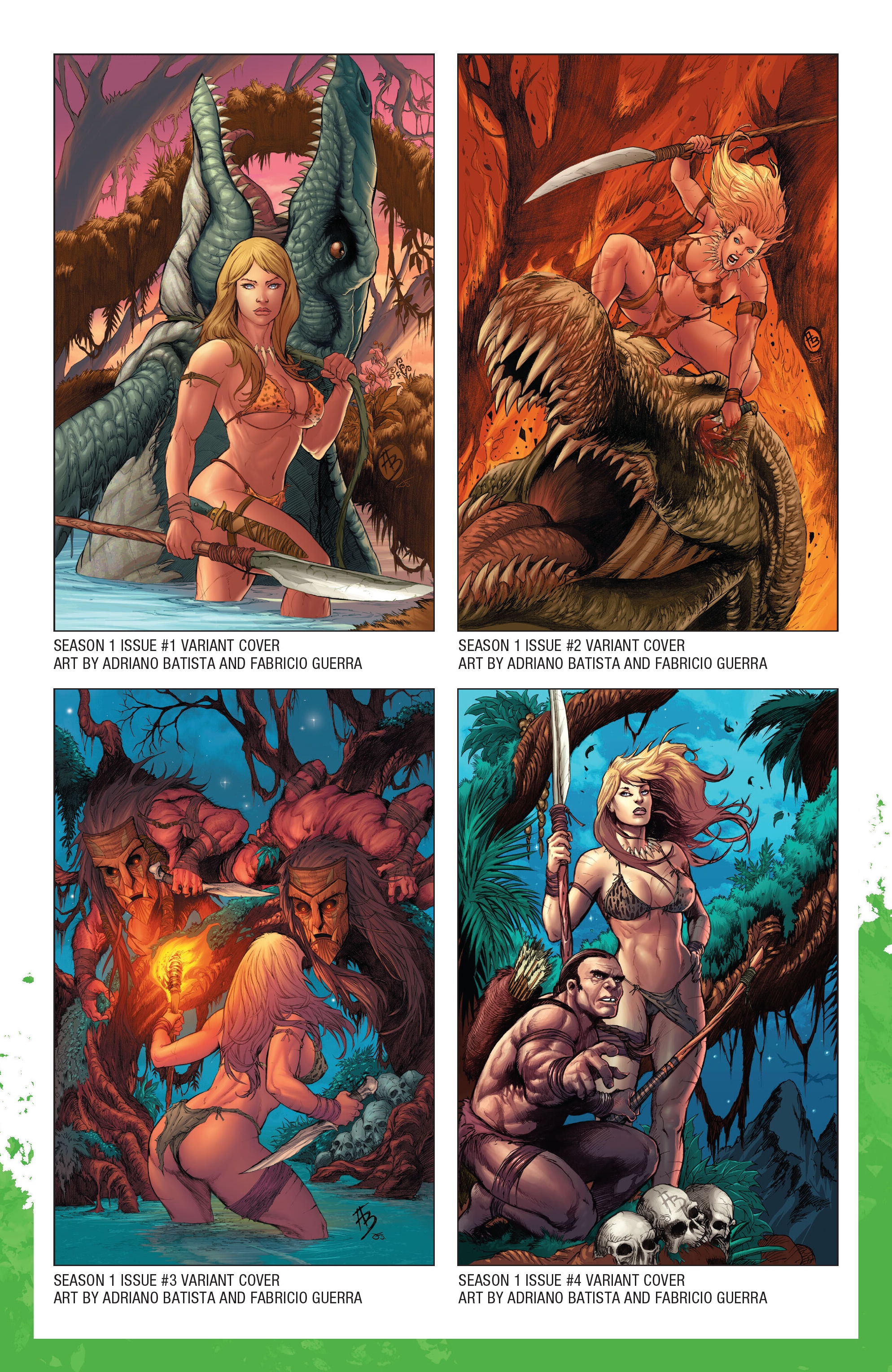 Read online Frank Cho's Jungle Girl: The Complete Omnibus comic -  Issue # TPB (Part 4) - 41