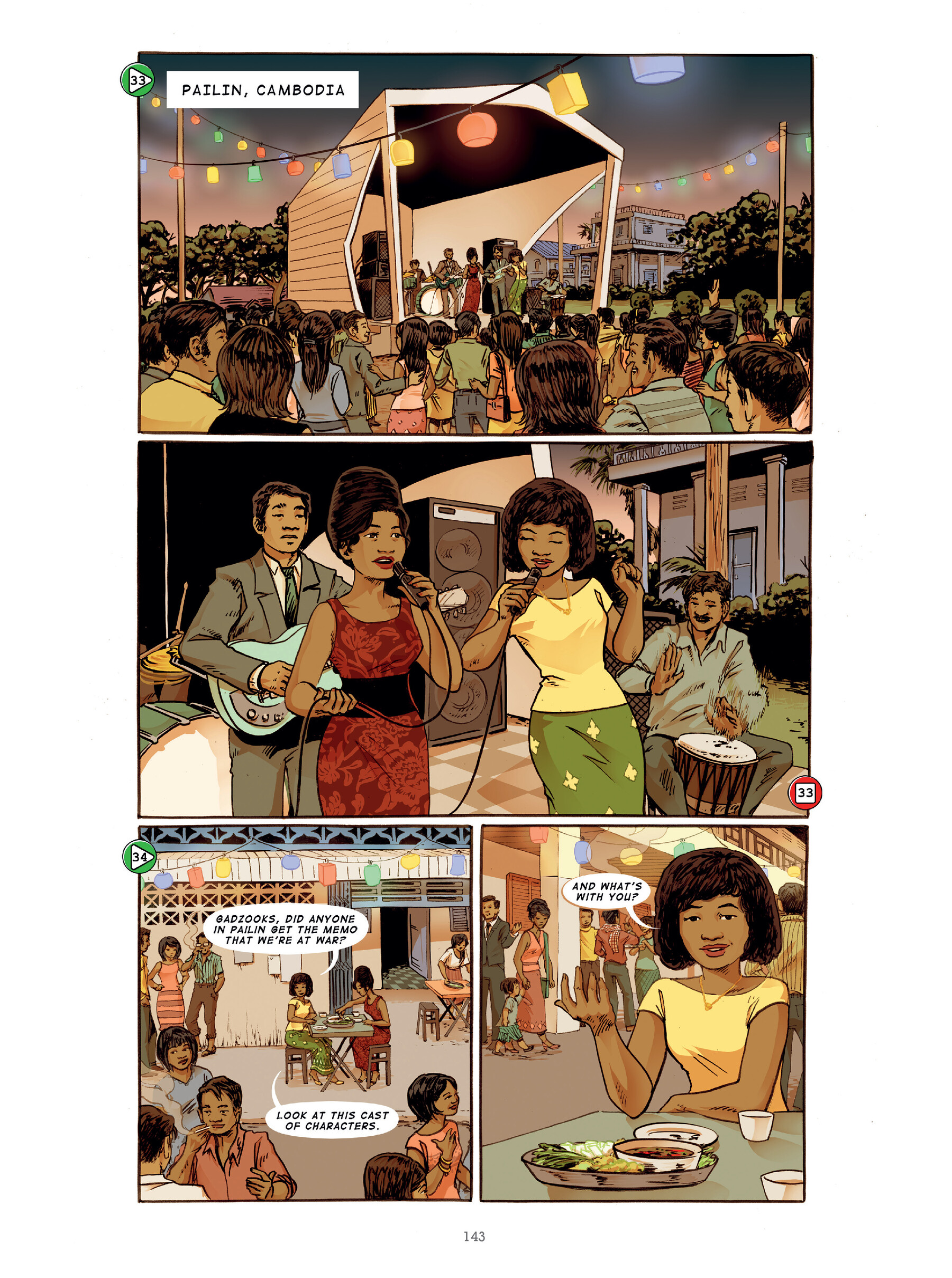 Read online The Golden Voice: The Ballad of Cambodian Rock's Lost Queen comic -  Issue # TPB (Part 2) - 42