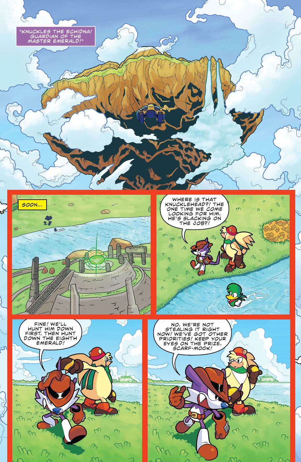 Sonic the Hedgehog: Fang the Hunter issue 1 - Page 14