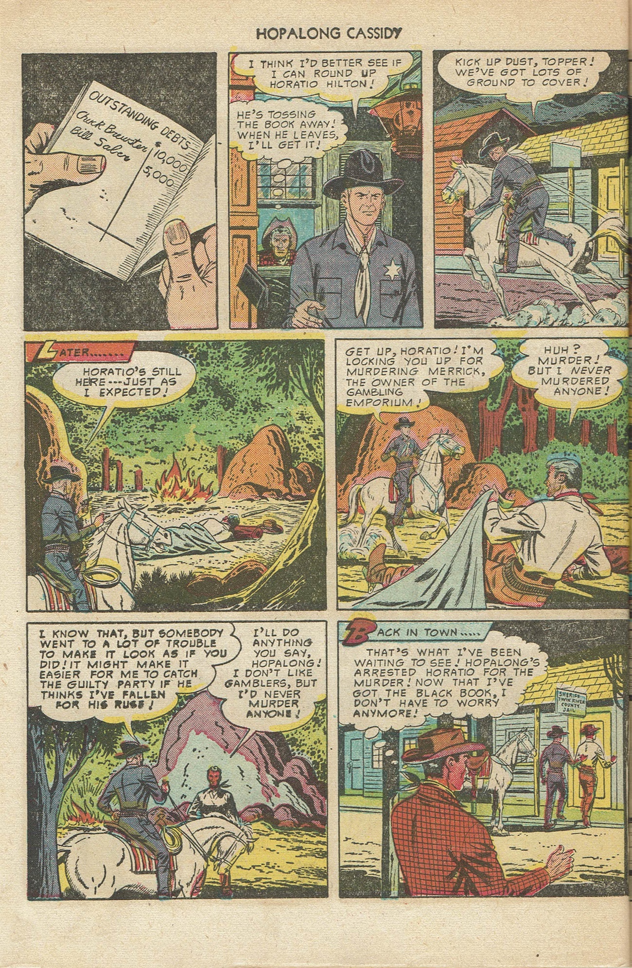 Read online Hopalong Cassidy comic -  Issue #45 - 46