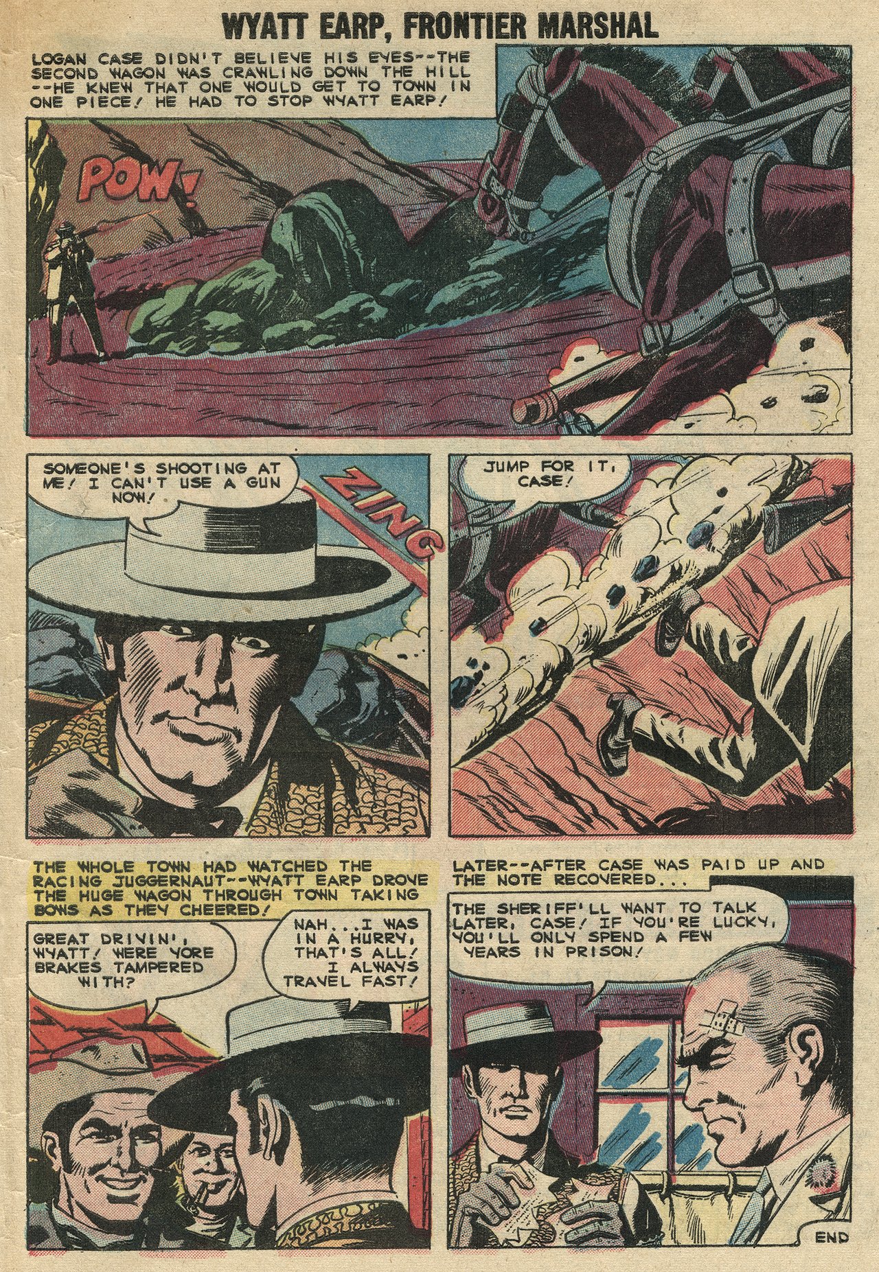 Read online Wyatt Earp Frontier Marshal comic -  Issue #27 - 33