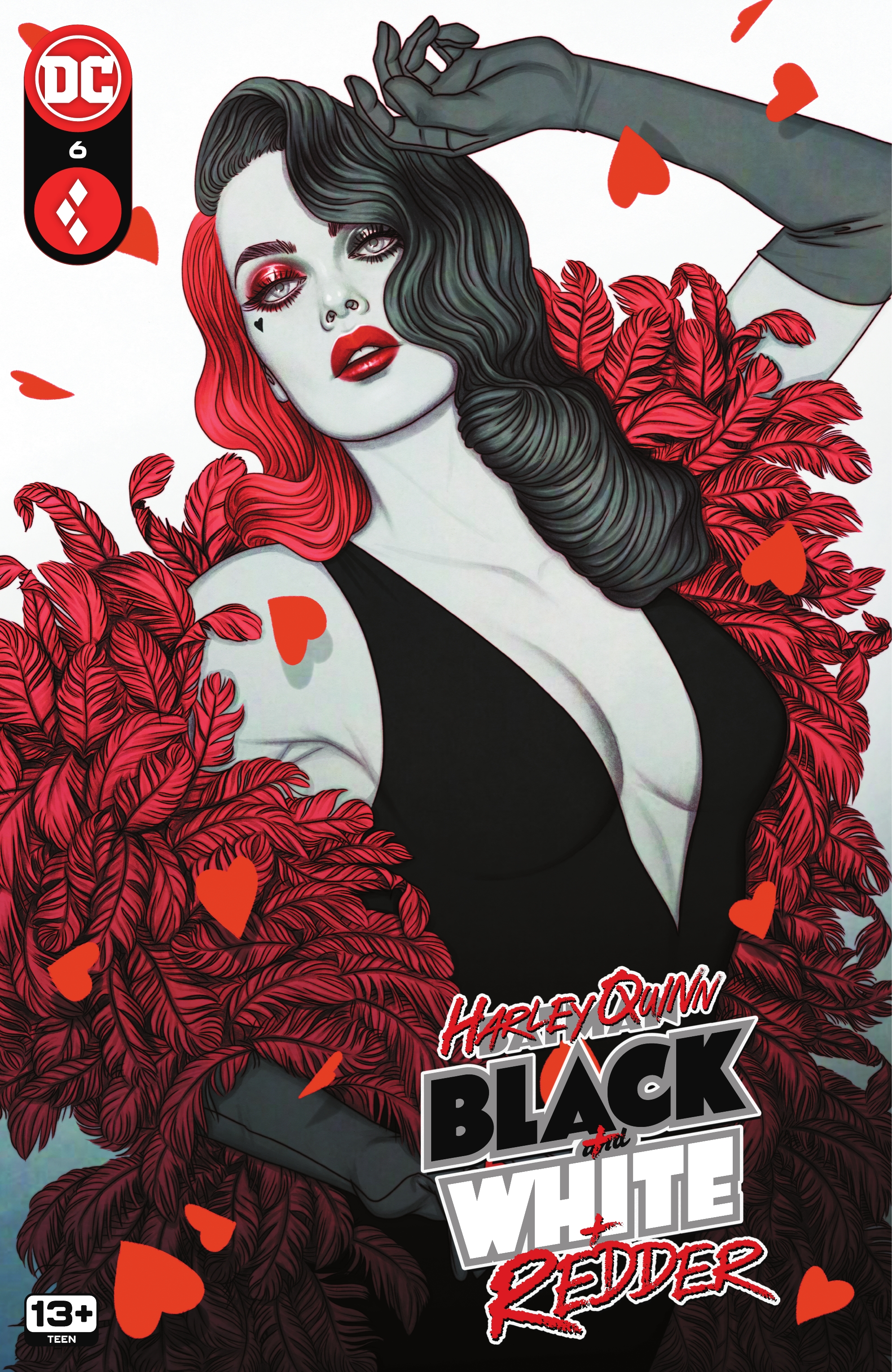 Read online Harley Quinn: Black   White   Redder comic -  Issue #6 - 1