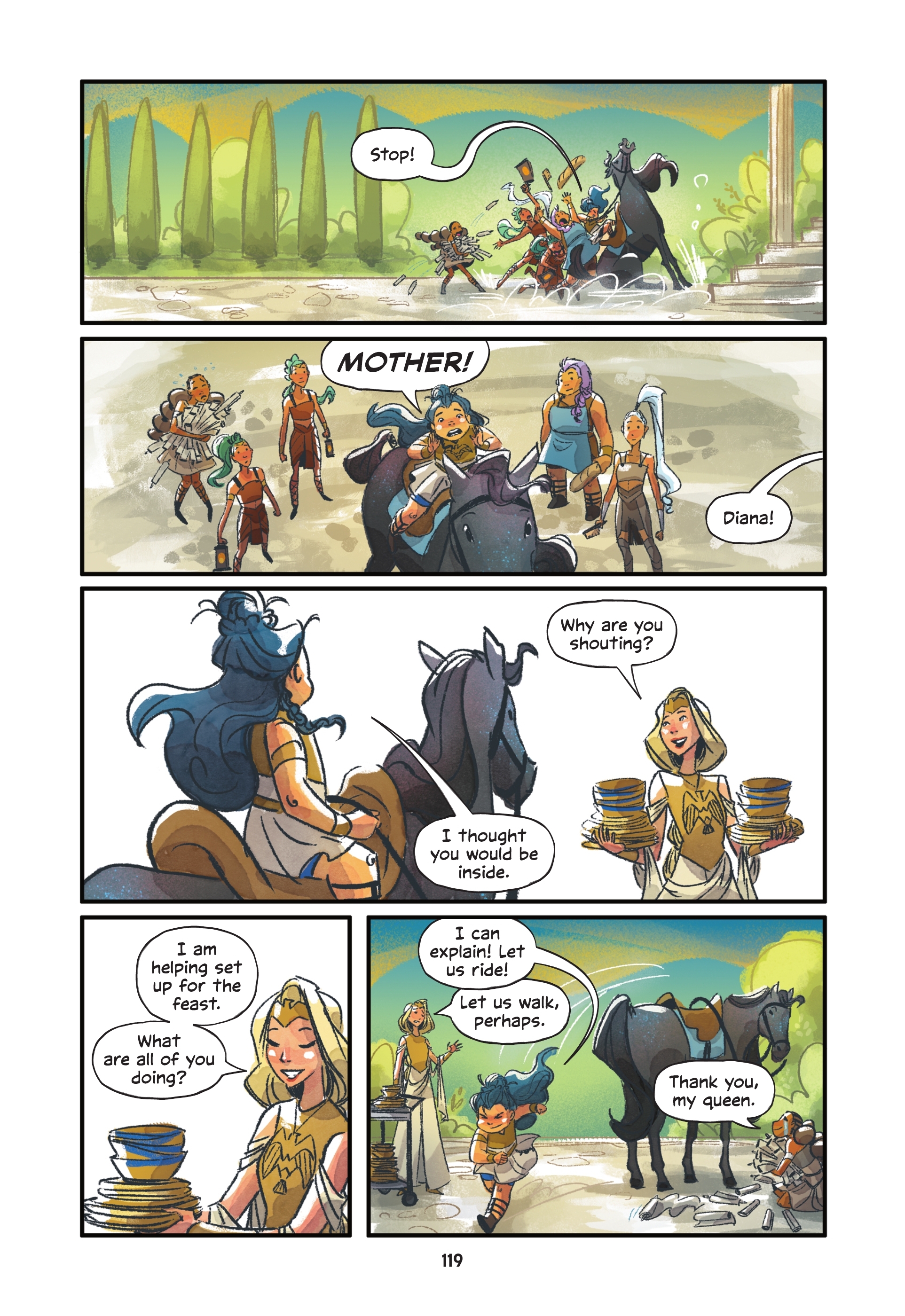 Read online Diana and the Hero's Journey comic -  Issue # TPB - 110